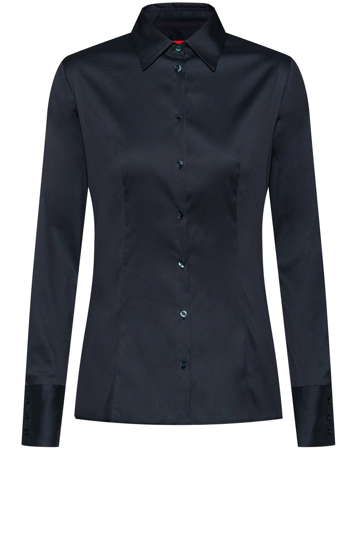 HUGO Klassische Bluse The Fitted Shirt (1-tlg)