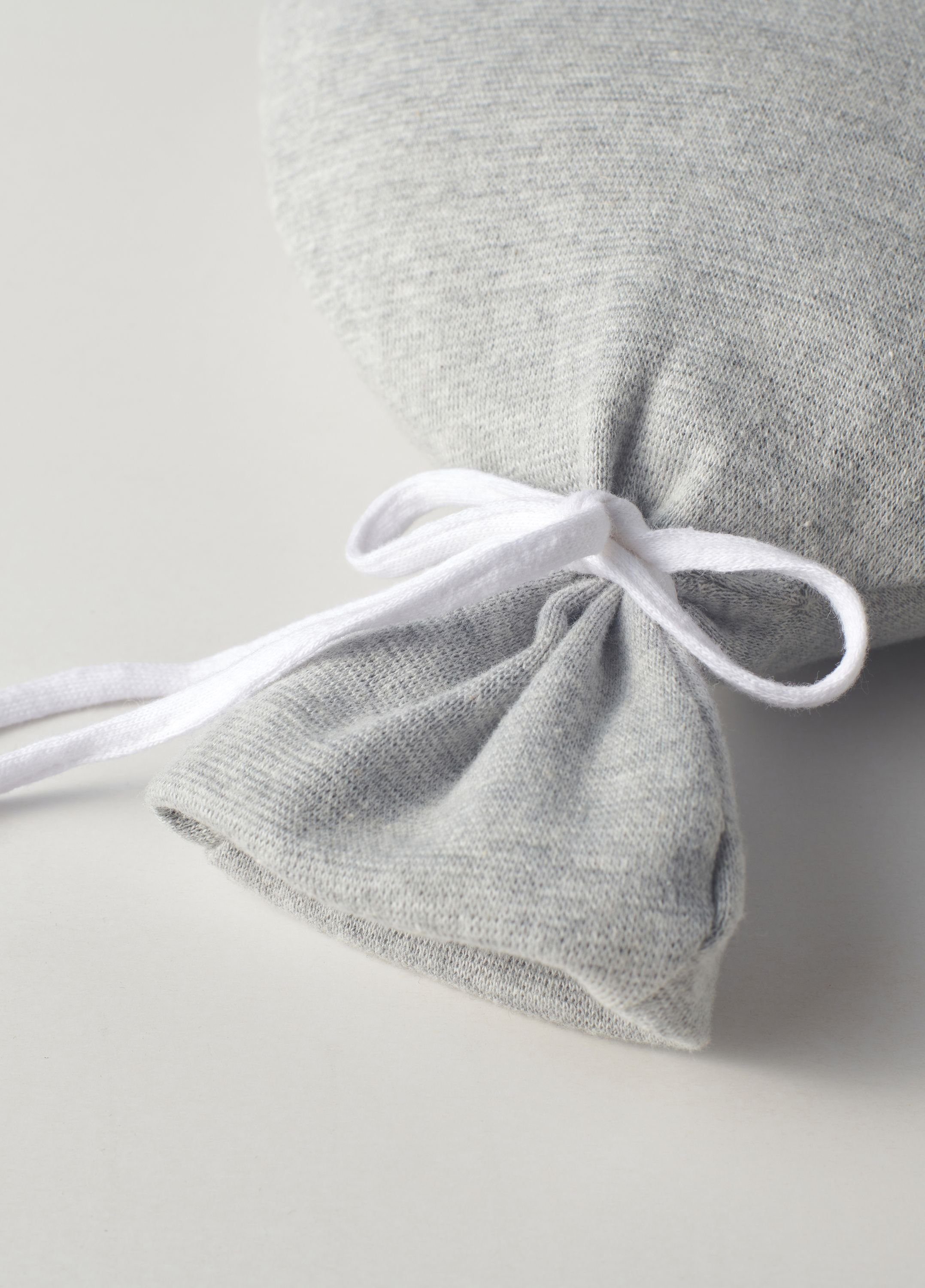 Baumwolle Company Babykissen Dekokissen als Mädchen Wanddekoobjekt, 100% ideal zertifizierte Grau abnehmbar Junge Wanddekoration aus Coast Bezug Nordic Geschenk Ballon