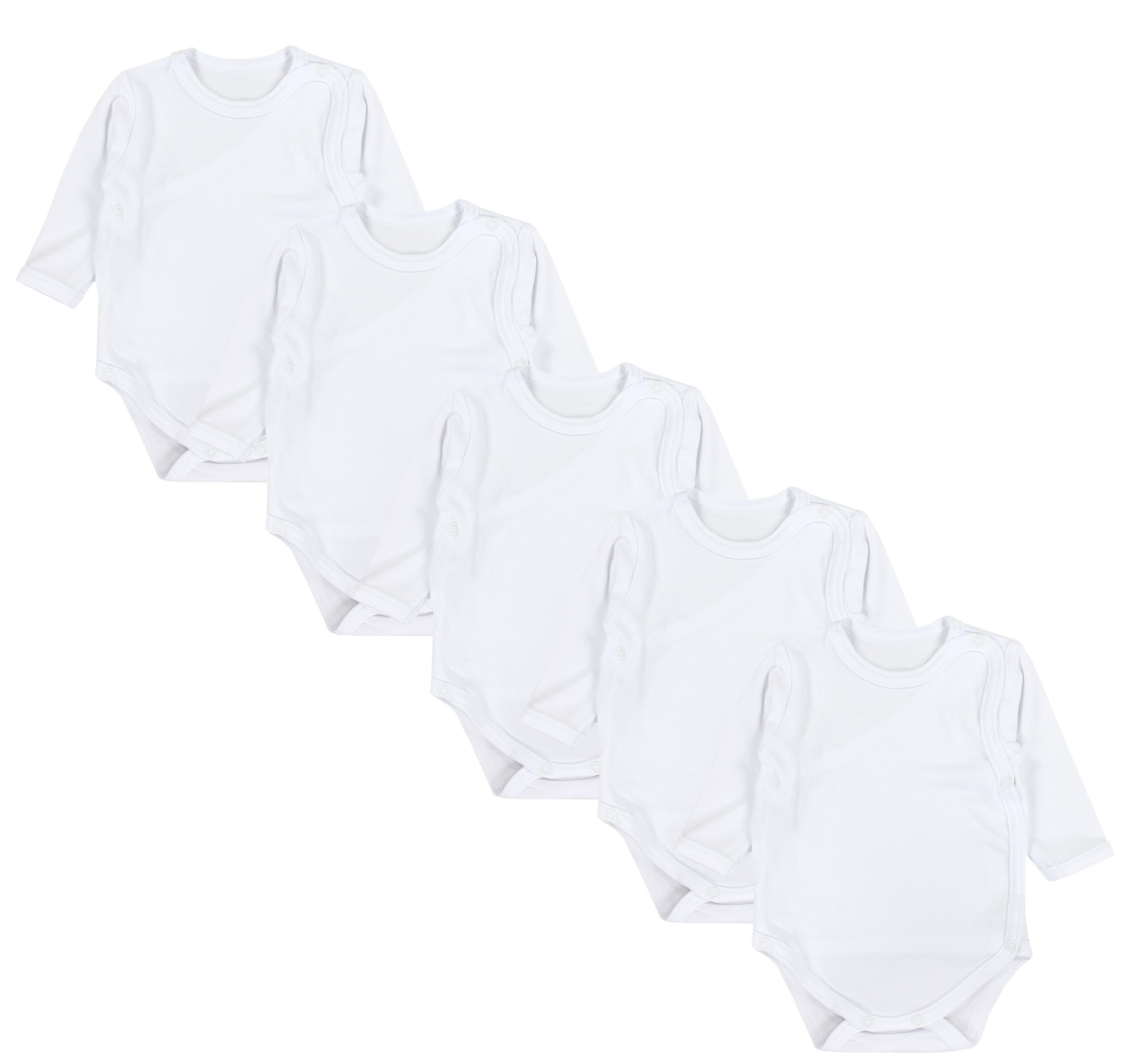 Wickelbody TupTam Baby Unisex Langarm Wickelbody Print / Uni 5er Pack