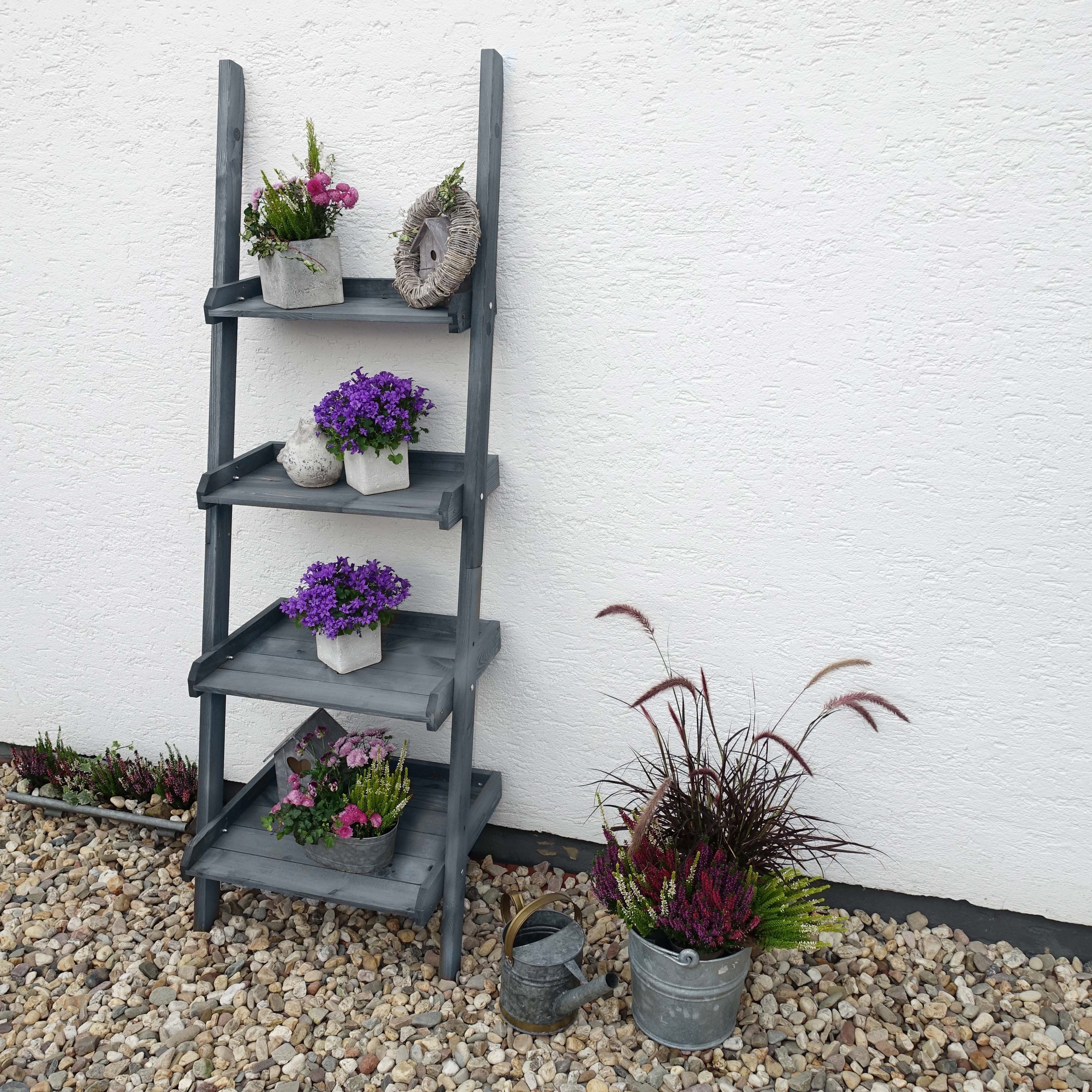 promadino Pflanzentreppe Helma, Blumenleiter, BxTxH: 58x46x117 cm