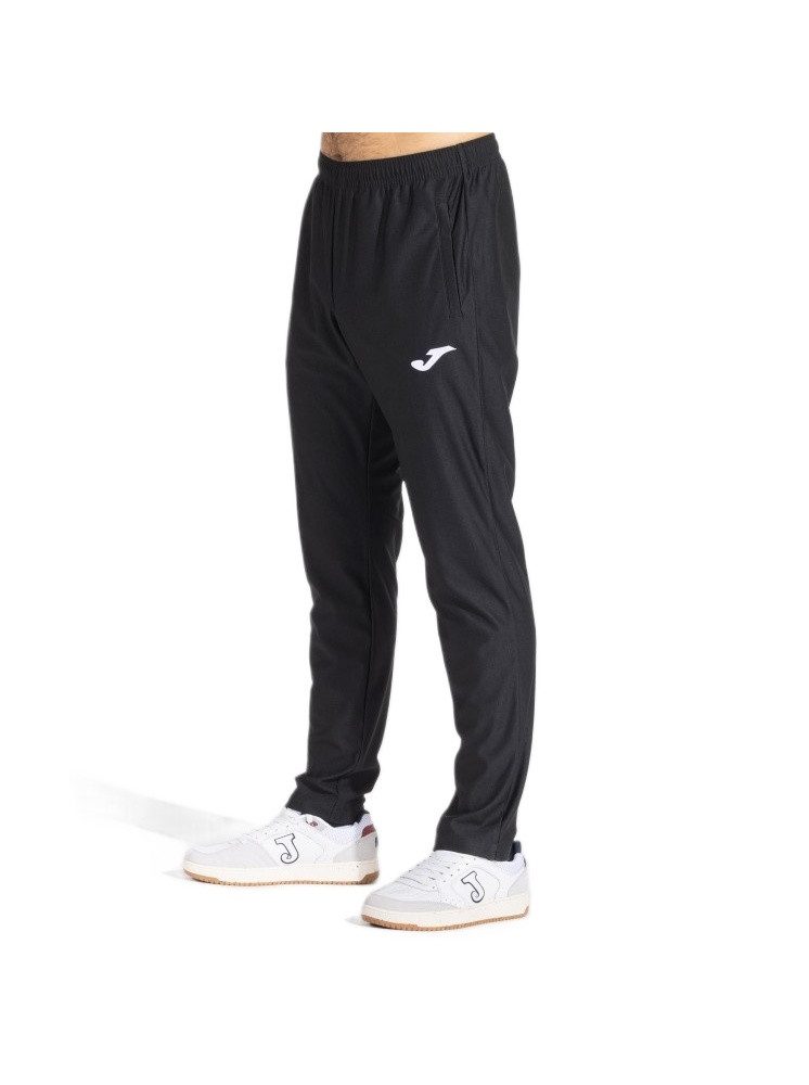 Joma Trainingshose Combi Premium (100% Polyester, atmungsaktiv) lang schwarz Herren