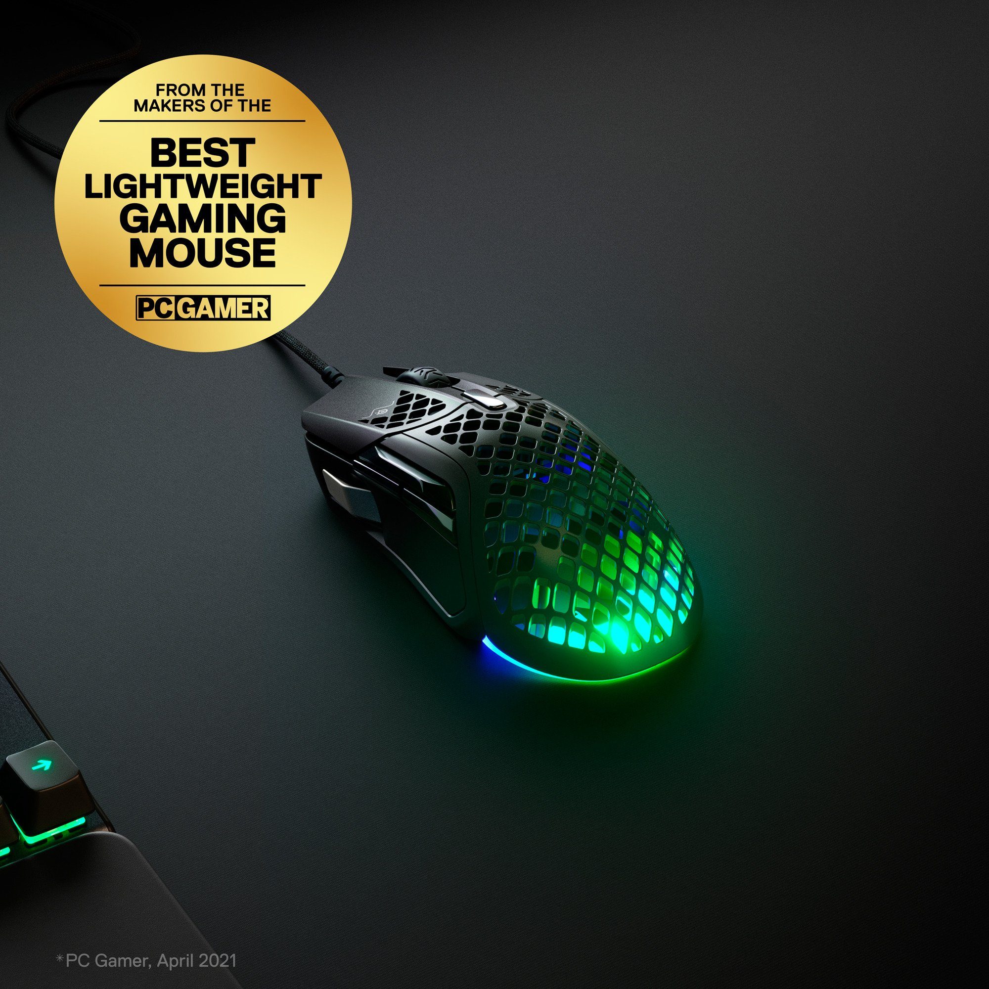 SteelSeries SteelSeries Aerox 5, Gaming-Maus Maus (kabelgebunden)