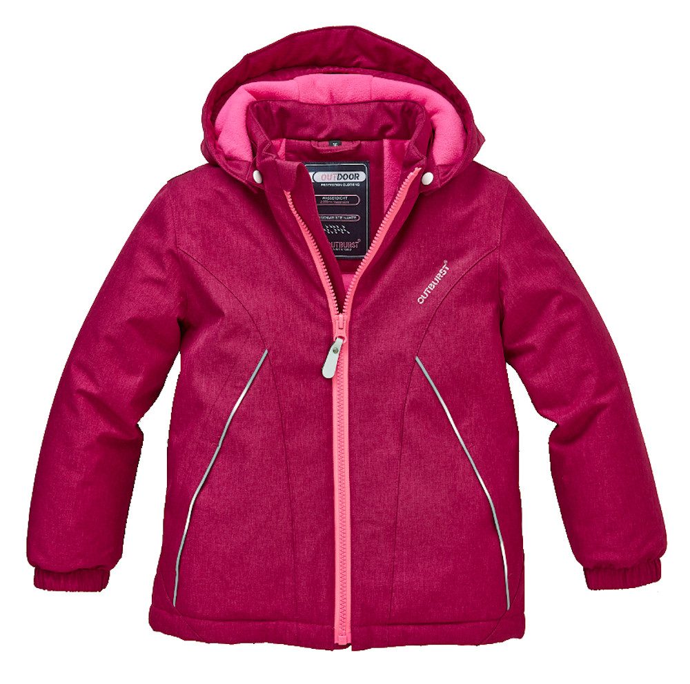 Outburst Funktionsjacke Outburst Mädchen Funktionsjacke Jacke Fleecefutter cherry meliert (kein Set)