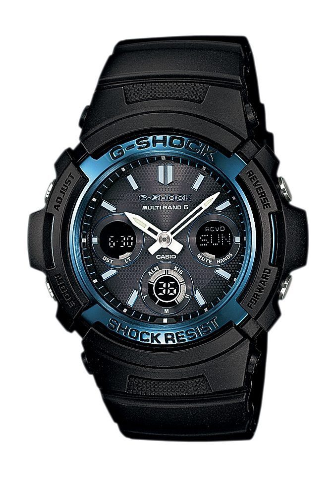 CASIO G-SHOCK Funkchronograph AWG-M100A-1AER, Solaruhr, Armbanduhr,Herrenuh günstig online kaufen