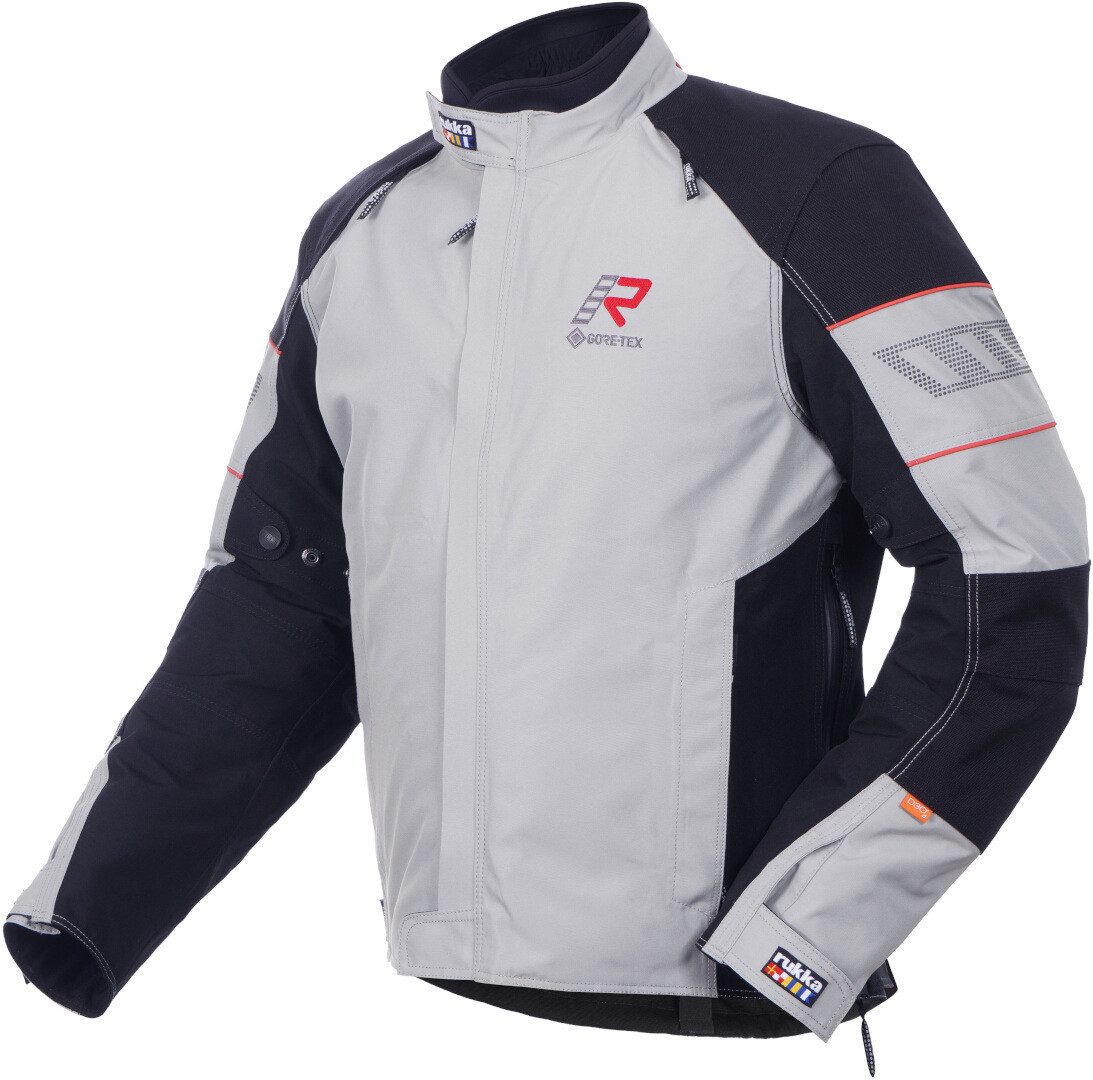 Rukka Motorradjacke R-EX 2.0 wasserdichte Motorrad Textiljacke Wasserdicht Atmungsaktiv reißverschluss wasserdichte