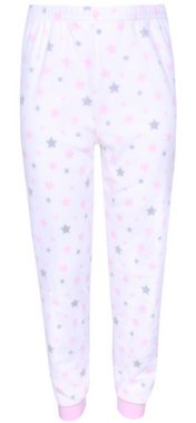 Sarcia.eu Schlafanzug Warmer, rosa-weißer Pyjama mit Hase 18-24 Monate