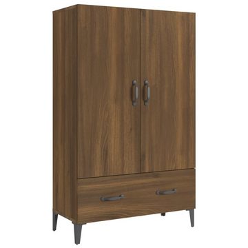 vidaXL Anrichte Highboard Braun Eichen-Optik 70x31x115 cm Holzwerkstoff Kommode Anrich