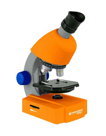 BRESSER junior »Mikroskop mit Zoomokular 40x - 640x Vergrößerung« Kindermikroskop