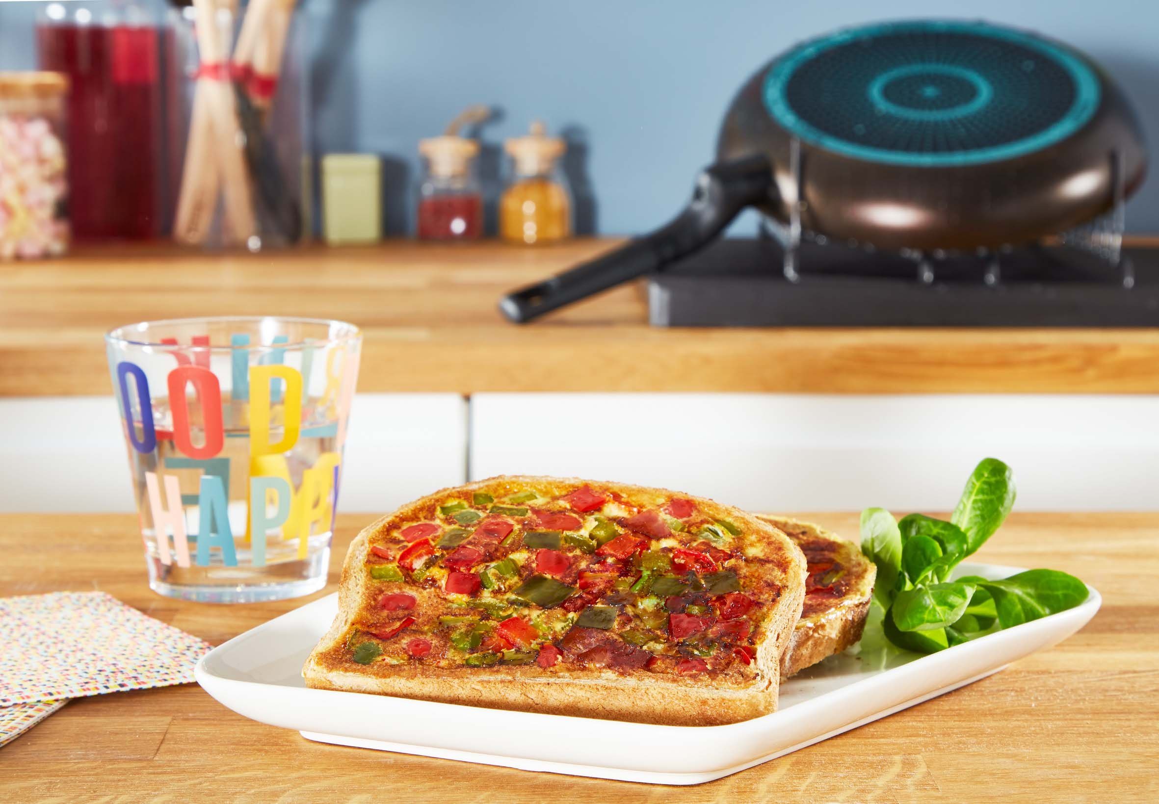 Tefal Bratpfanne Easy Cook & Clean mit Antihaftbeschichtung, nicht induktionsgeeignet, Aluminium (1-tlg), Thermo-Signal bei idealer Brattemperatur, Made in Fran – Bild 4 von 5