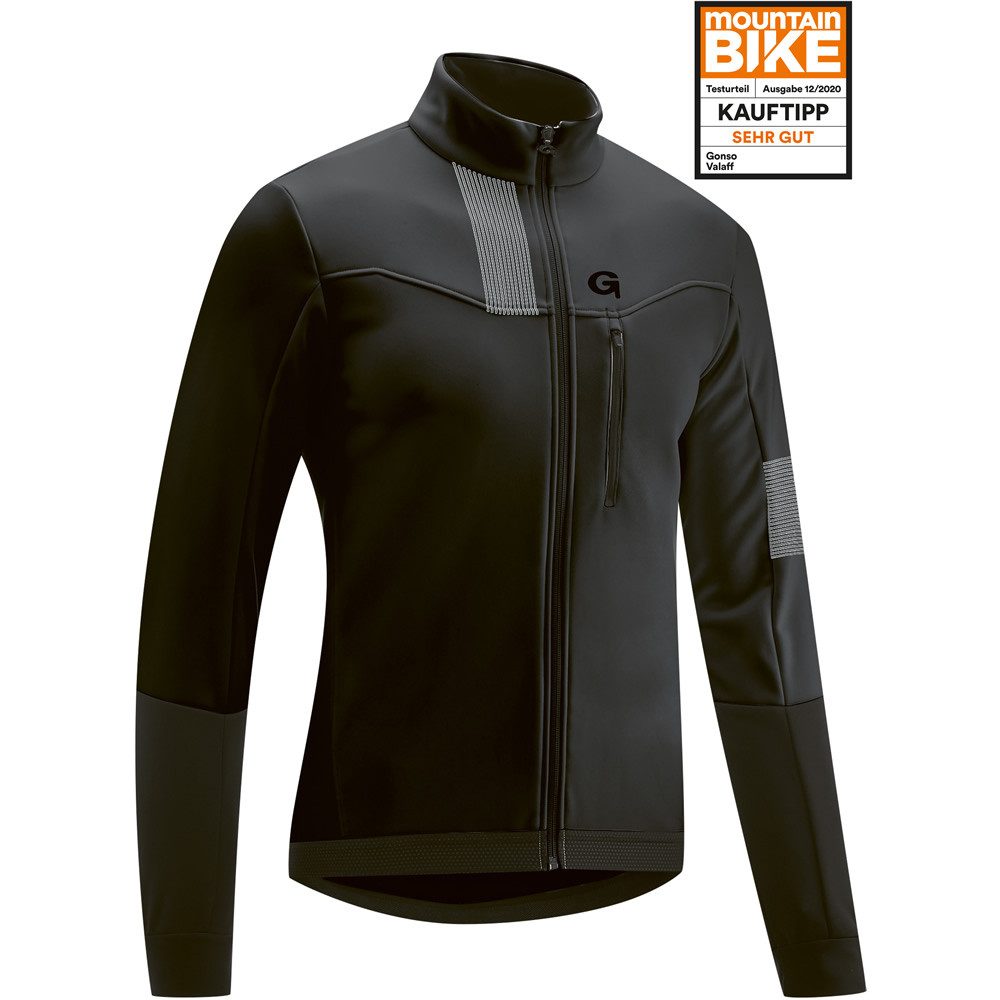 RennerXXL Fahrradjacke Gonso Valaff Herren Softshell Fahrrad Jacke Winter