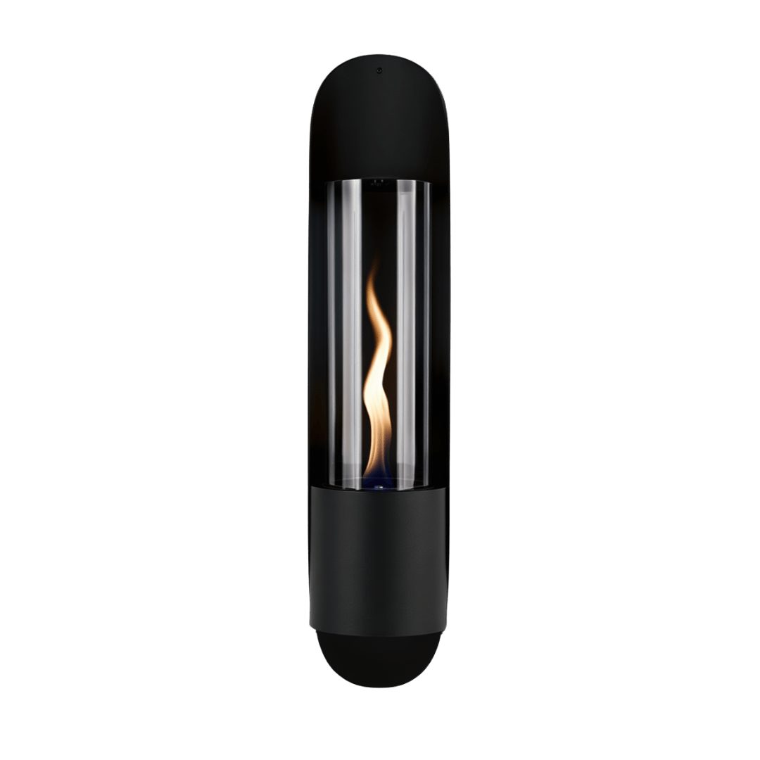 TENDERFLAME Dekokamin Tenderflame Wandkamin Cycloflame Wand - Schwarz (Cycloflame)