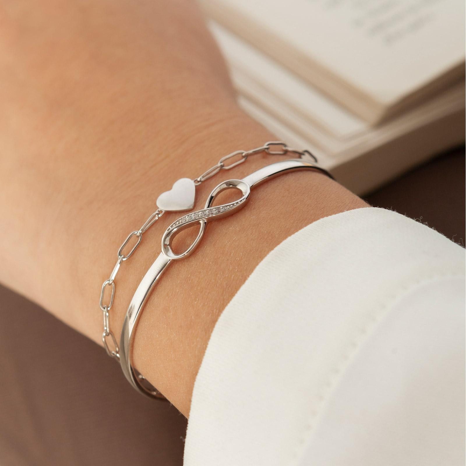 Amoonic Armband Damen Infinity Armband Sterling günstig online kaufen