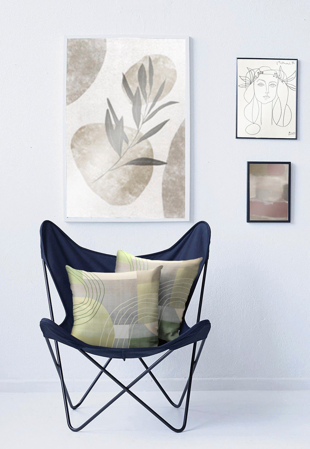 APELT Декоративные подушки Happy, Подушкиhülle mit Füllung, 1 Stück