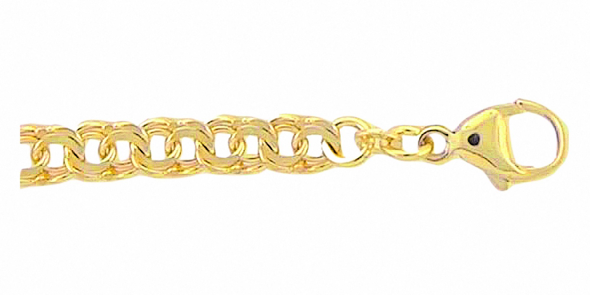 Adelia´s Goldarmband 333 Gold Garibaldi Armband 19 cm, 19 cm 333 Gold Goldschmuck für Damen