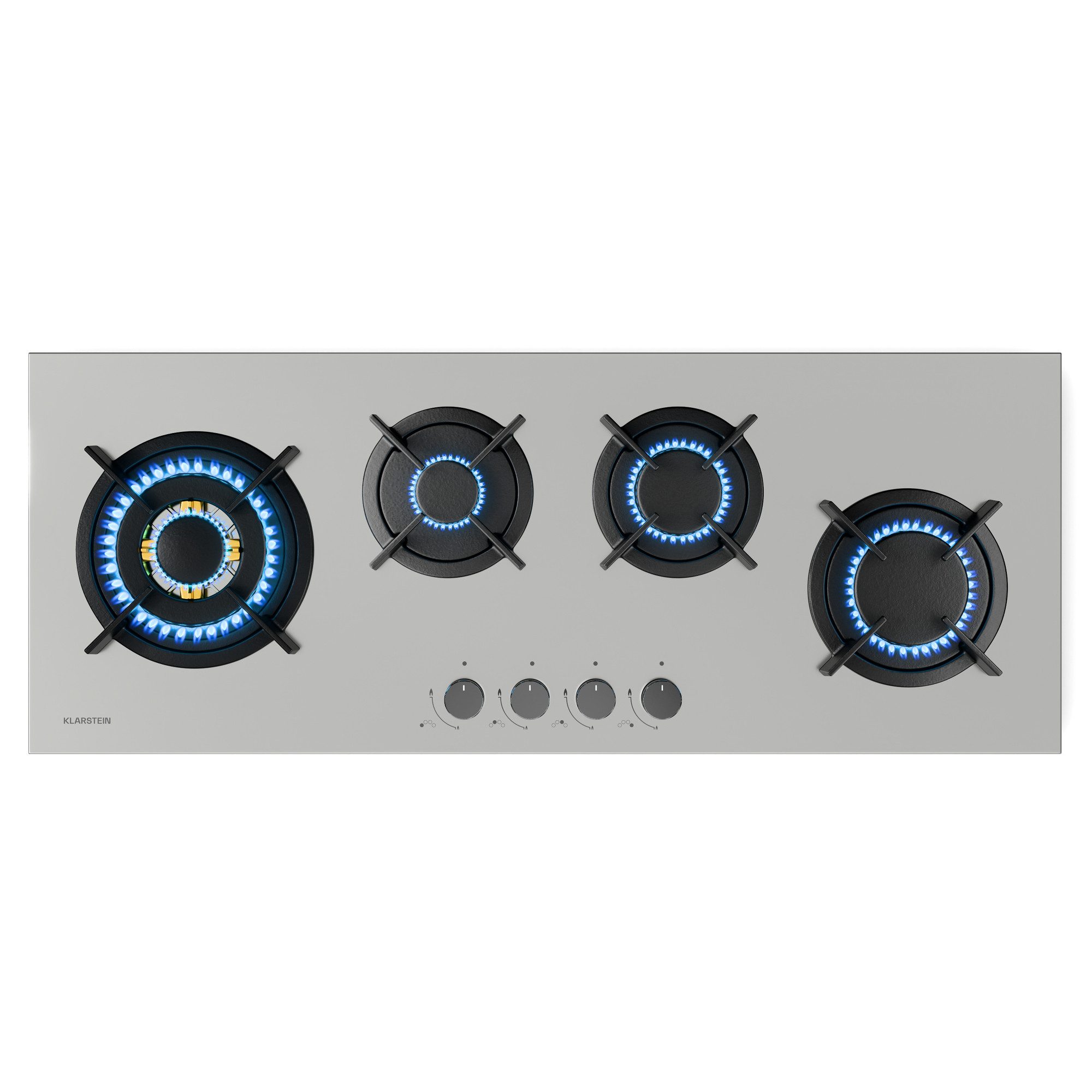 Gas-Kochfeld Goldflame CP11-KL-GF-90Slim-SS