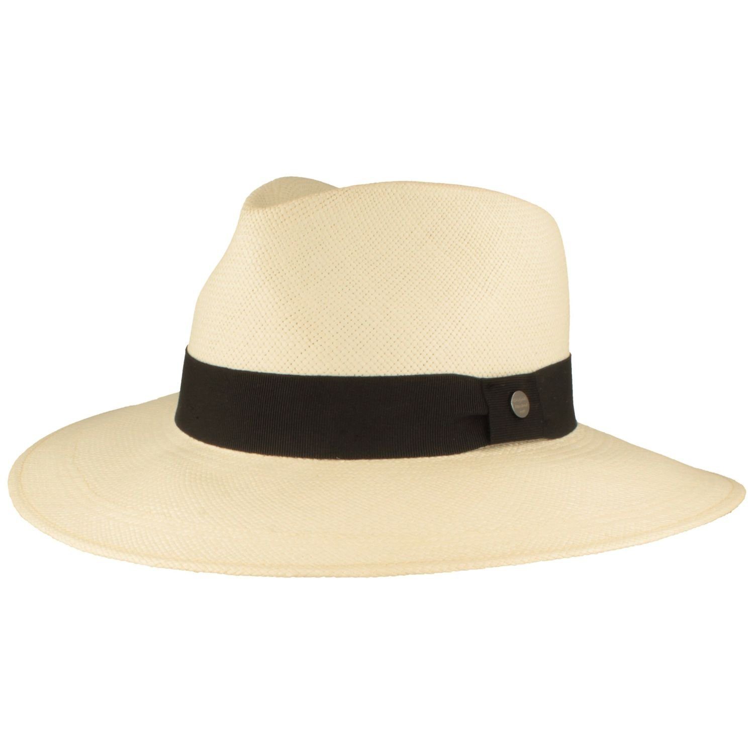 Breiter Strohhut Extra breiter originaler Panama Hut Traveller mit 50+UV Schutz