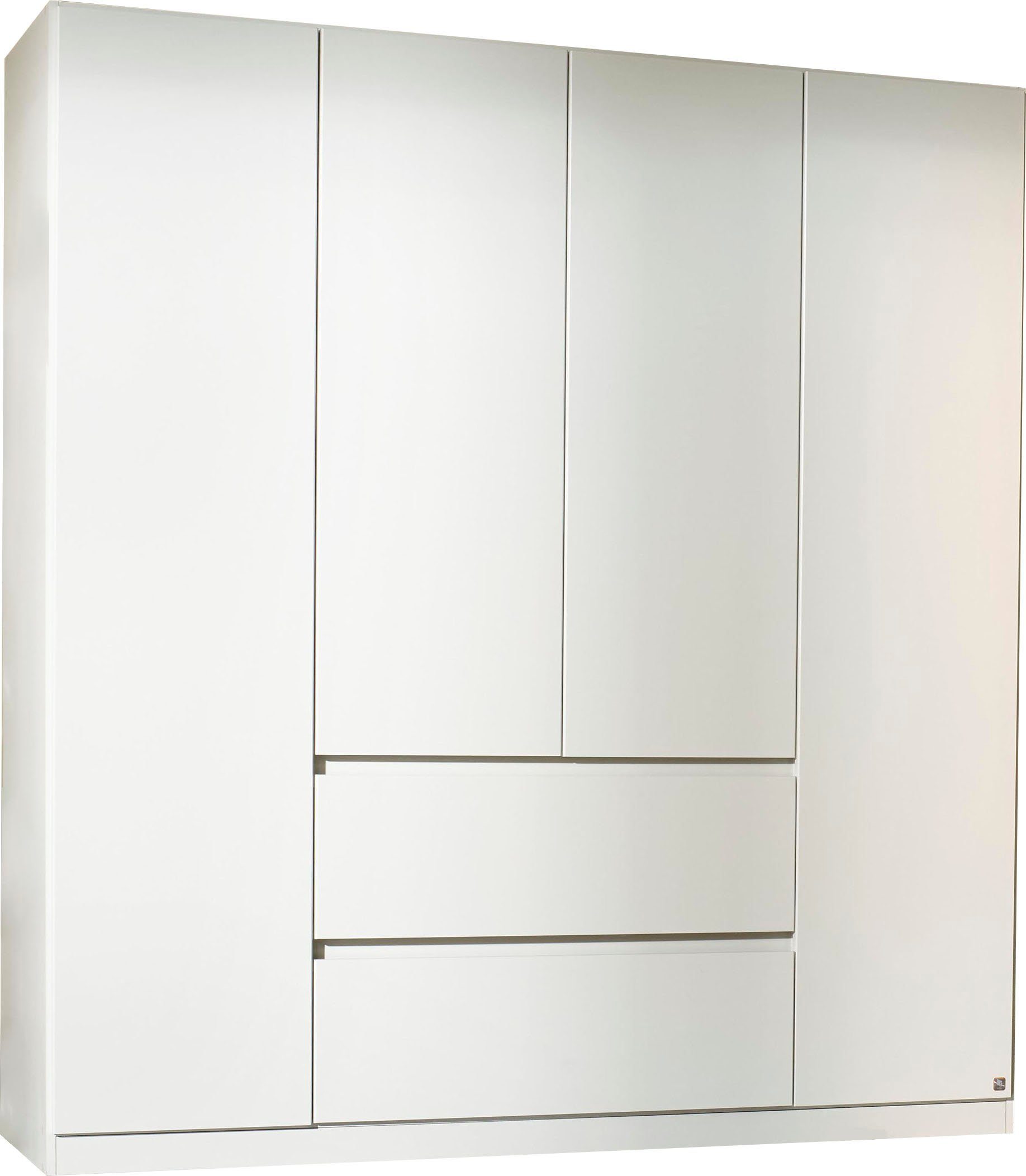 rauch Drehtürenschrank Kleiderschrank Schrank Garderobe Wäscheschrank Ankleide NIDDA (Breiten 91/136/181 cm, Höhe 197 cm) grifflose Front sowie Push-to-Open Funktion MADE IN GERMANY