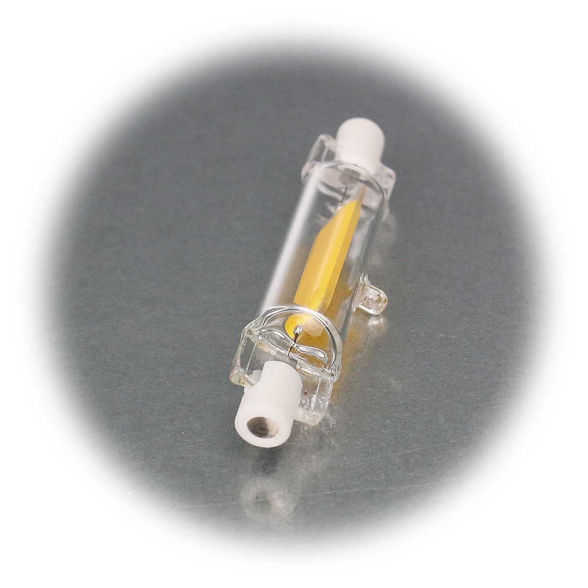 McShine LED-Leuchtmittel R7s LED-Leuchtmittel 78mm warmweiß 400lm 4W/230V, warmweiß