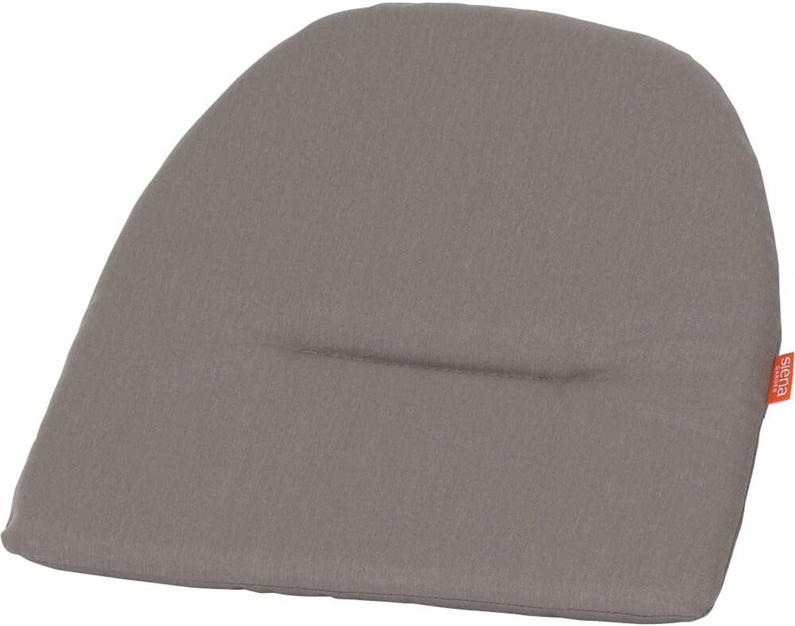 BURI Stuhlkissen Gartenstuhl Sitzkissen Easy taupe 43x39x3,5cm Stuhlkissen Sitzpolster