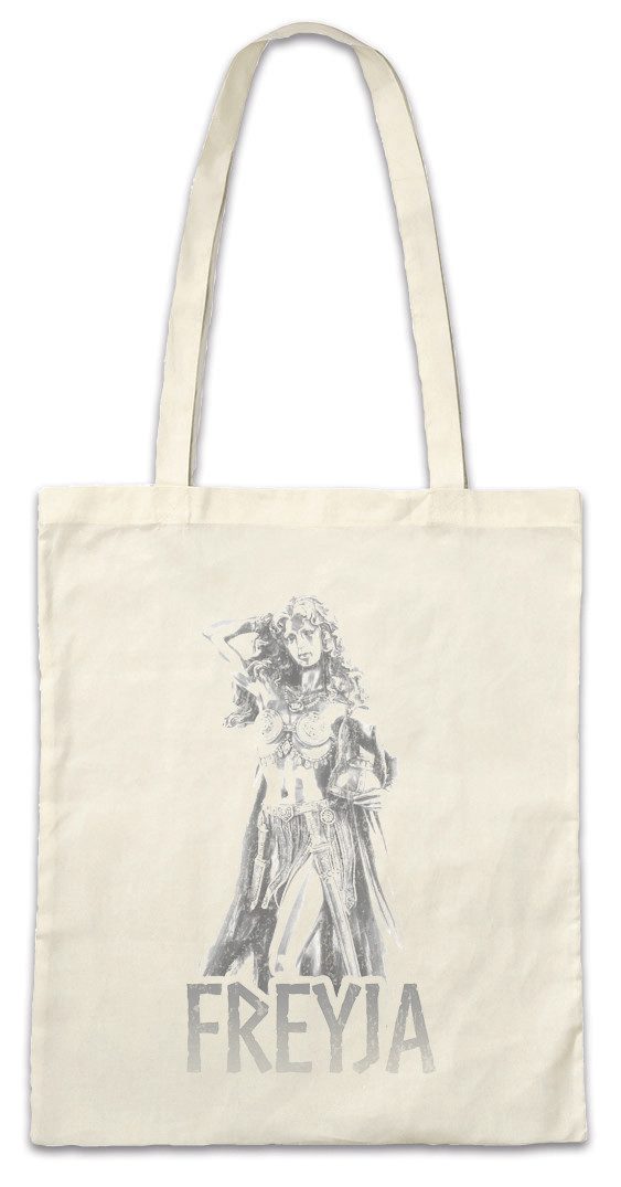 Beuteltasche Freyja Stofftasche Freya Freia Walküre Valkyrie Walhalla Odhin
