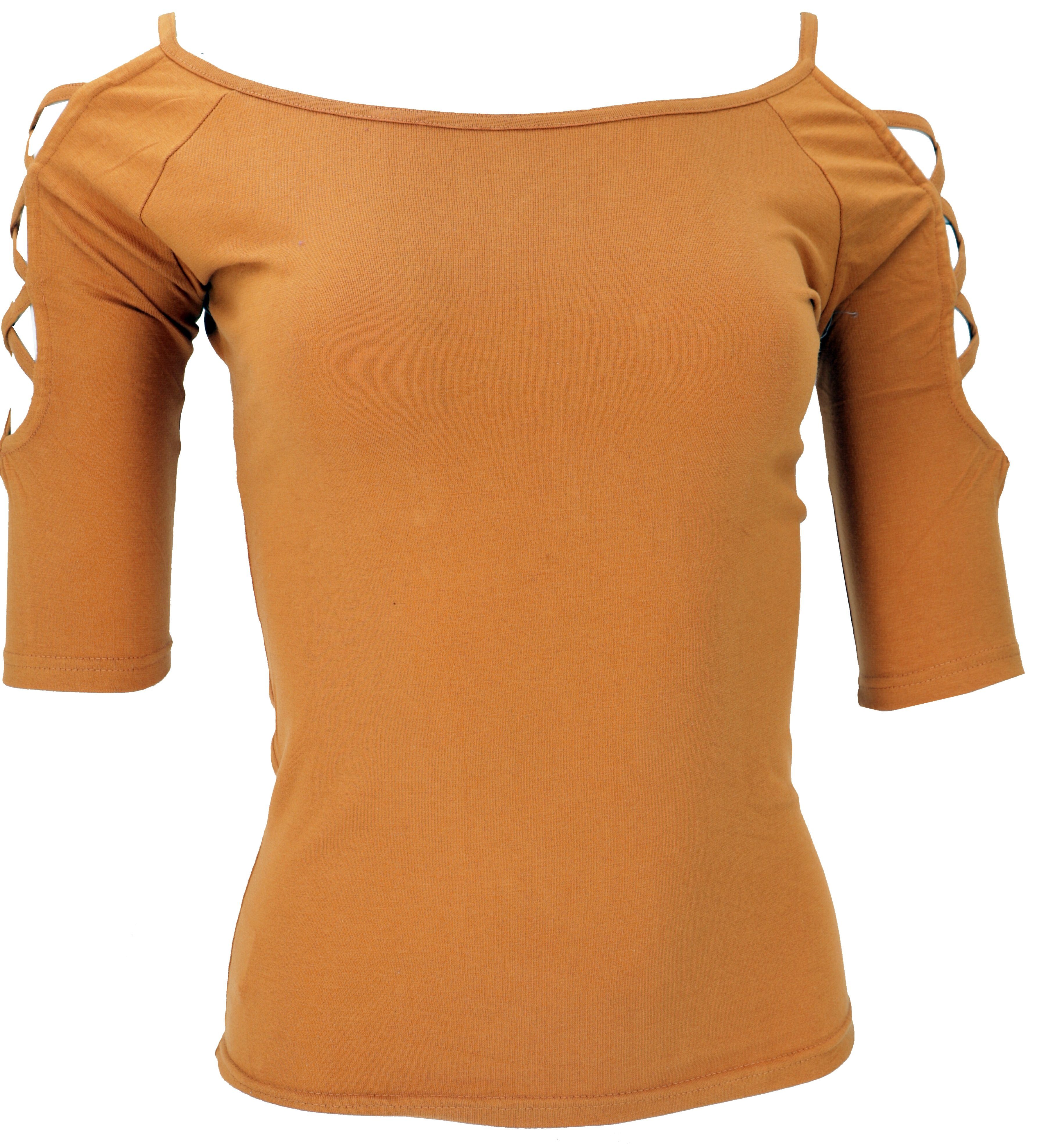 Guru-Shop Longsleeve Goa Shirt, Boho Shirt günstig online kaufen