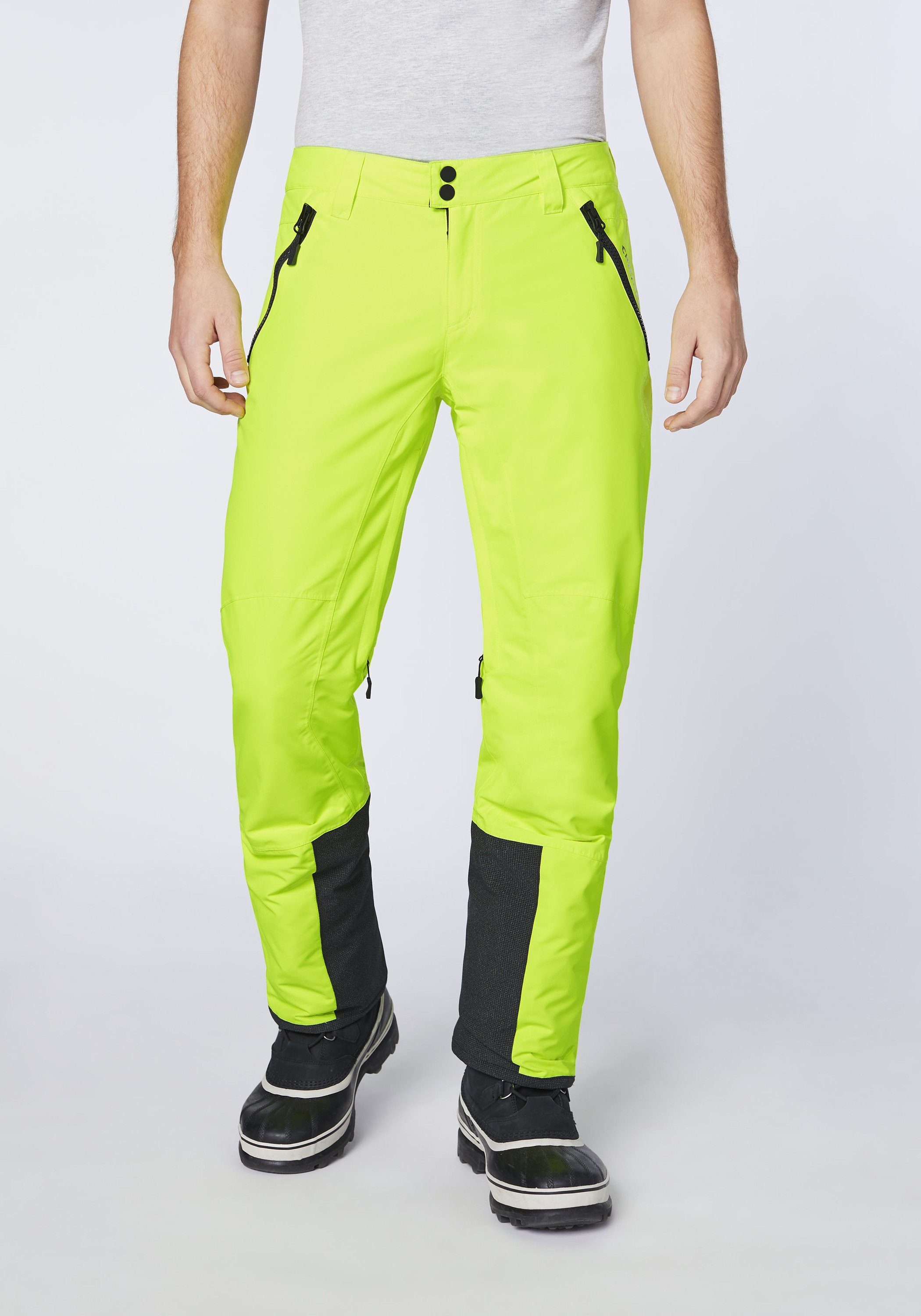 (1-tlg) Chiemsee Safety Sporthose Yellow mit Schneefang