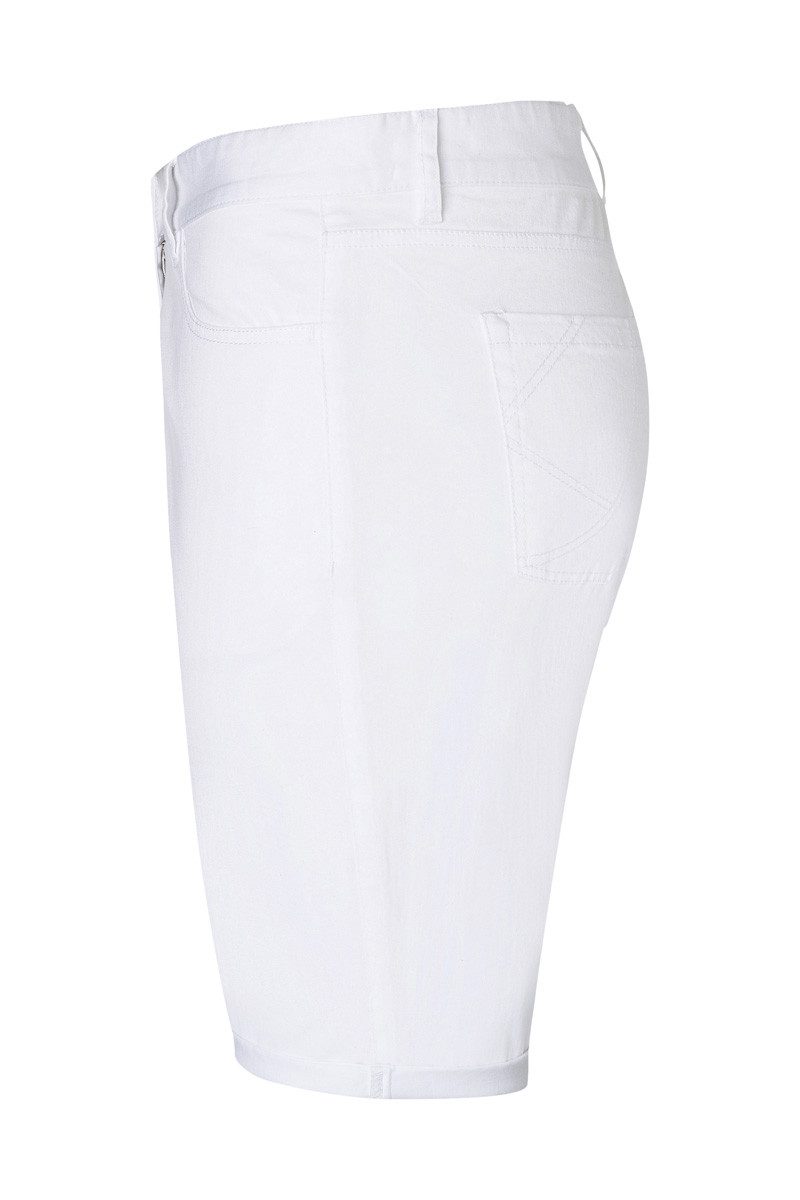 Karlowsky Fashion Arbeitshose KARLOWSKY Herren 5-Pocket-Shorts CLASSIC-STRETCH Modern-Fit Weiß