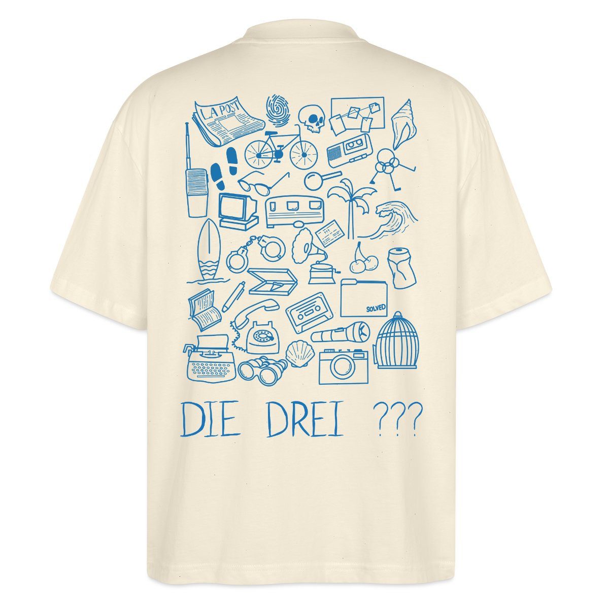 Spreadshirt T-Shirt Die Drei Fragezeichen Vierte Detektivin Ermittler-Set O günstig online kaufen