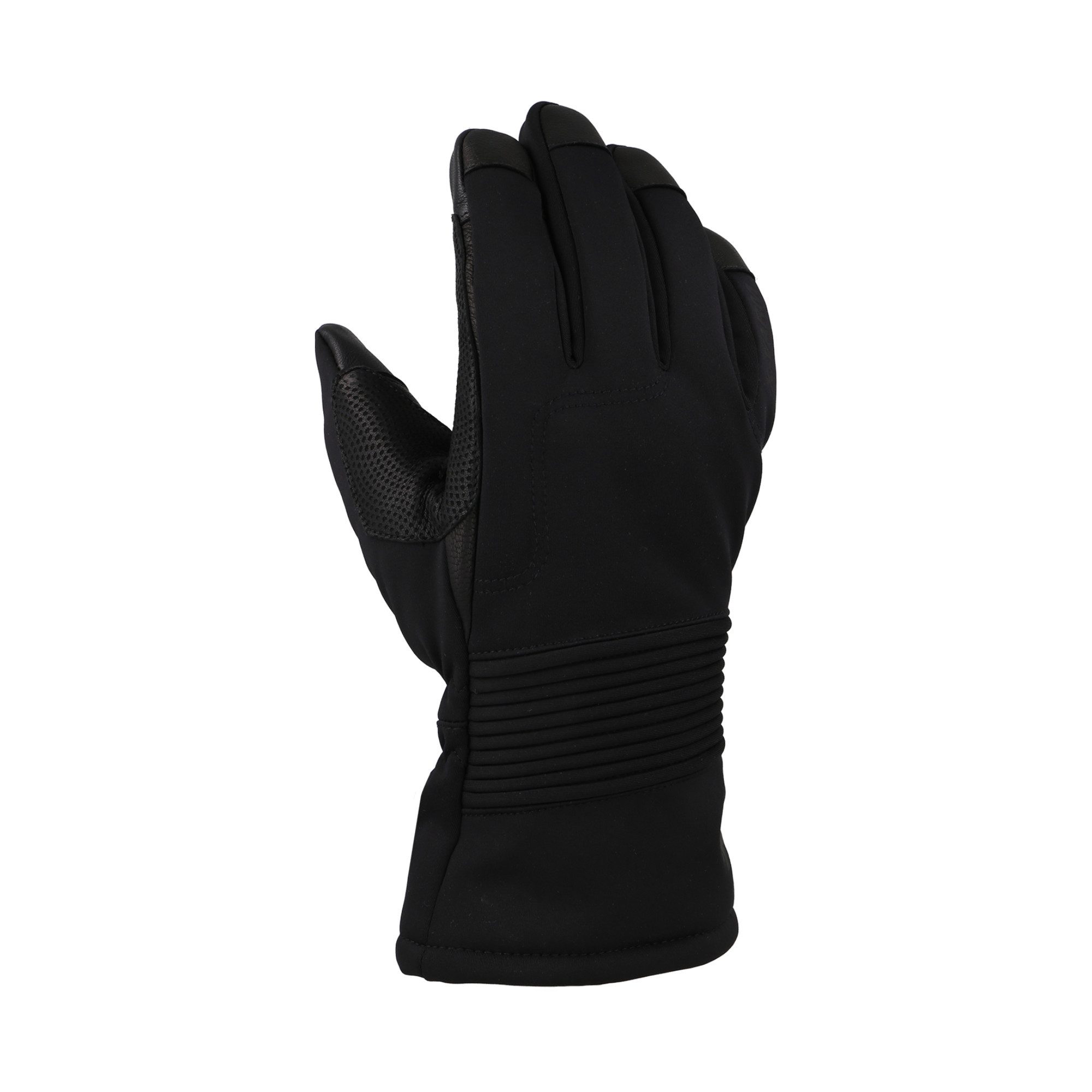 Kinetixx Lederhandschuhe KinetiXx X-Varm, Taktischer Winterhandschuh, Wasser- & Winddicht (im schwarz) Grip, Atmungsaktiv, Kälteschutz, Winddicht, Touchscreen kompatibel
