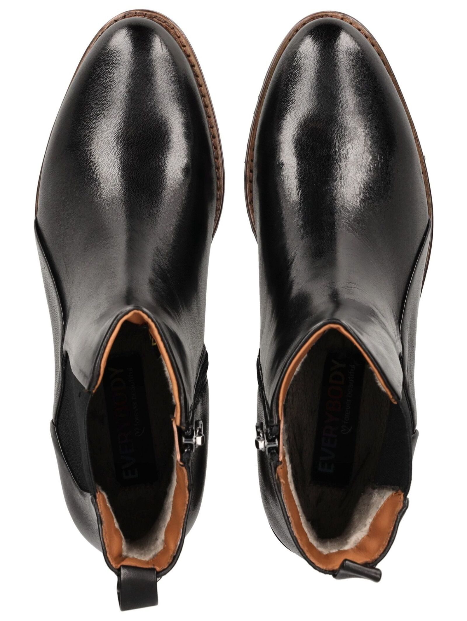 Everybody Everybody Stiefelette Leder/Textil Stiefelette