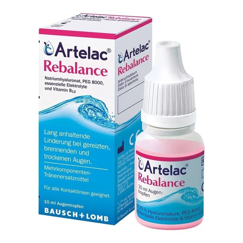 Bausch lomb Augengel Artelac Rebalance