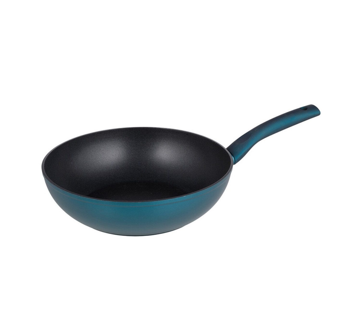 Michelino Bratpfanne Nora Wokpfanne mit Antihaftbeschichtung - ø24 cm, Induktionsgeeignet, Aluminium (1-tlg), Induktionsgeeignet, ø24 cm