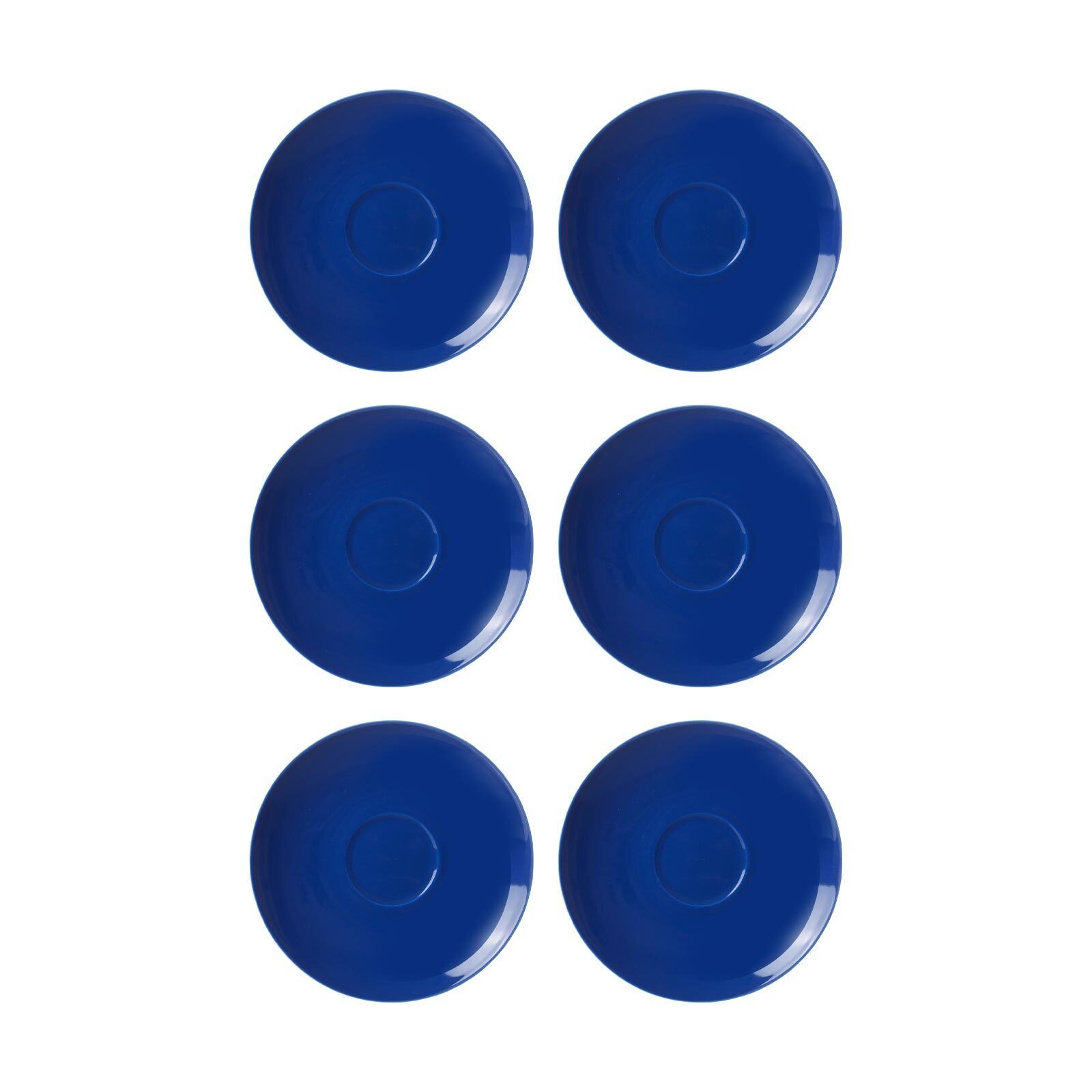 Ritzenhoff & Breker Untertasse Doppio Kaffeeuntertassen ø 16 cm 6er Set, (6 St)