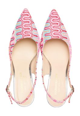 Hammerstein Slingback-pumps Gemustert High-Heel-Pumps