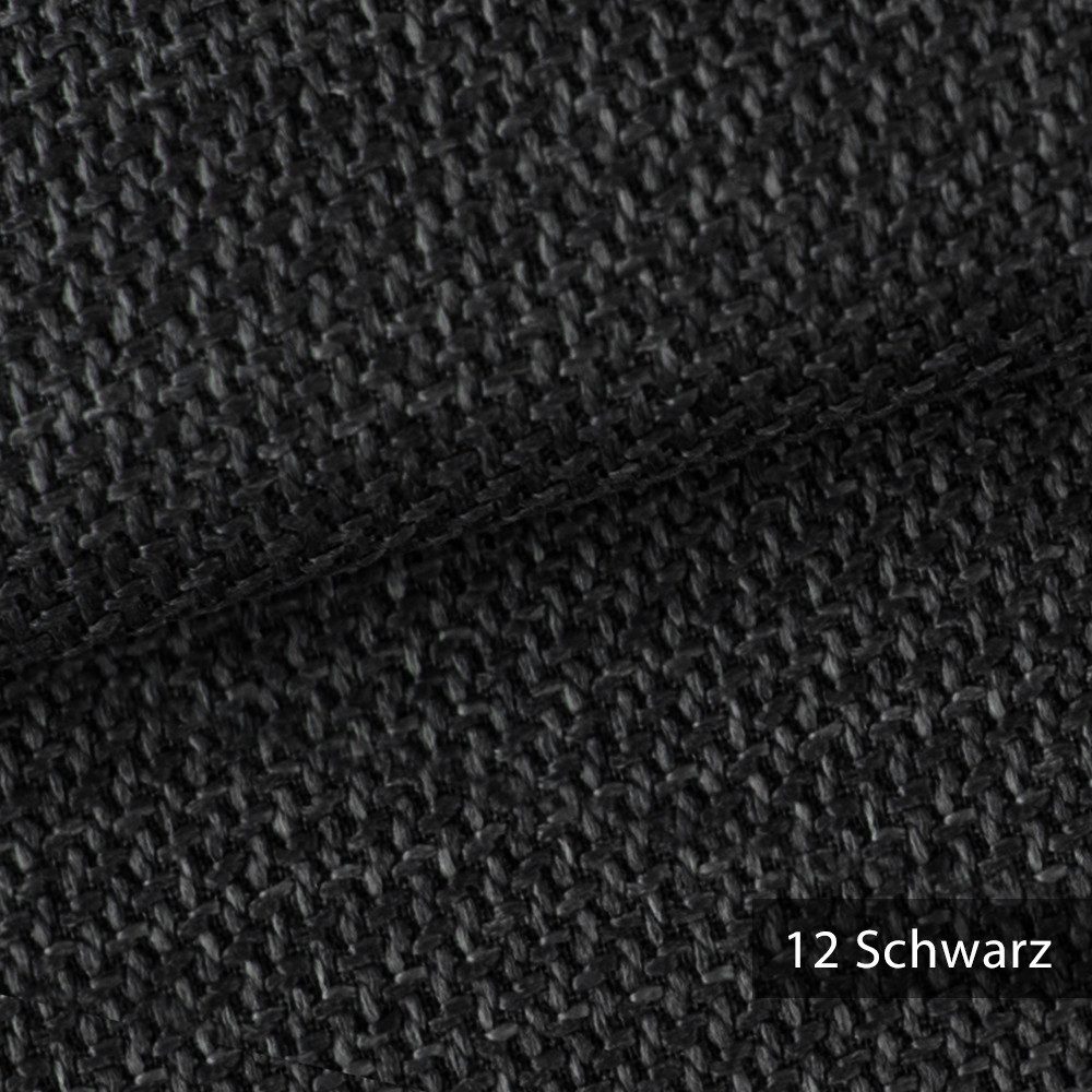 novely® Stoff OTTO - Grob Gewebter Polsterstoff - UV-Beständiger Möbelstoff, Flechtstruktur, Melange, Robust, Pflegeleicht, Meterware, 1lfm