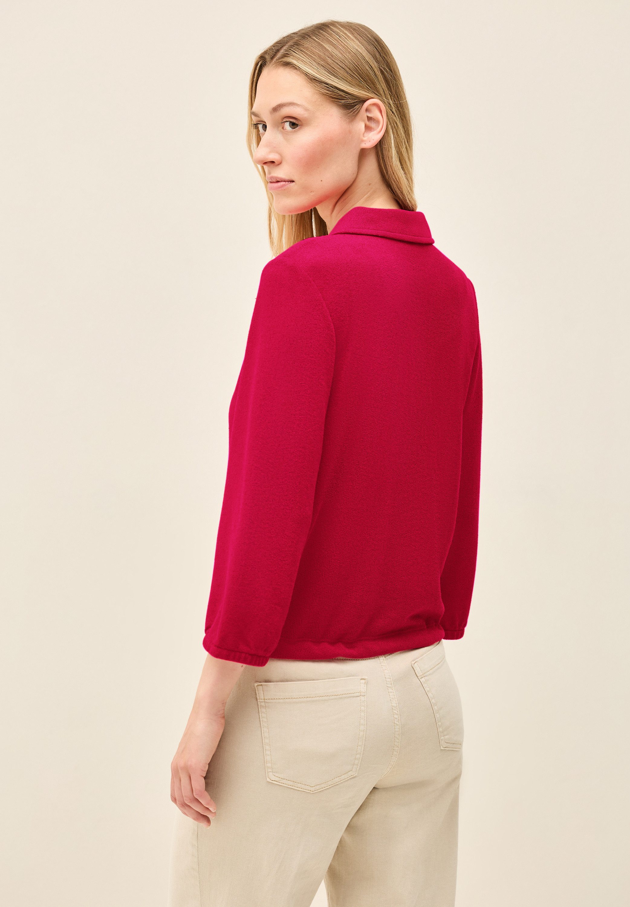 CECIL Cardigan aus elastischem Materialmix günstig online kaufen