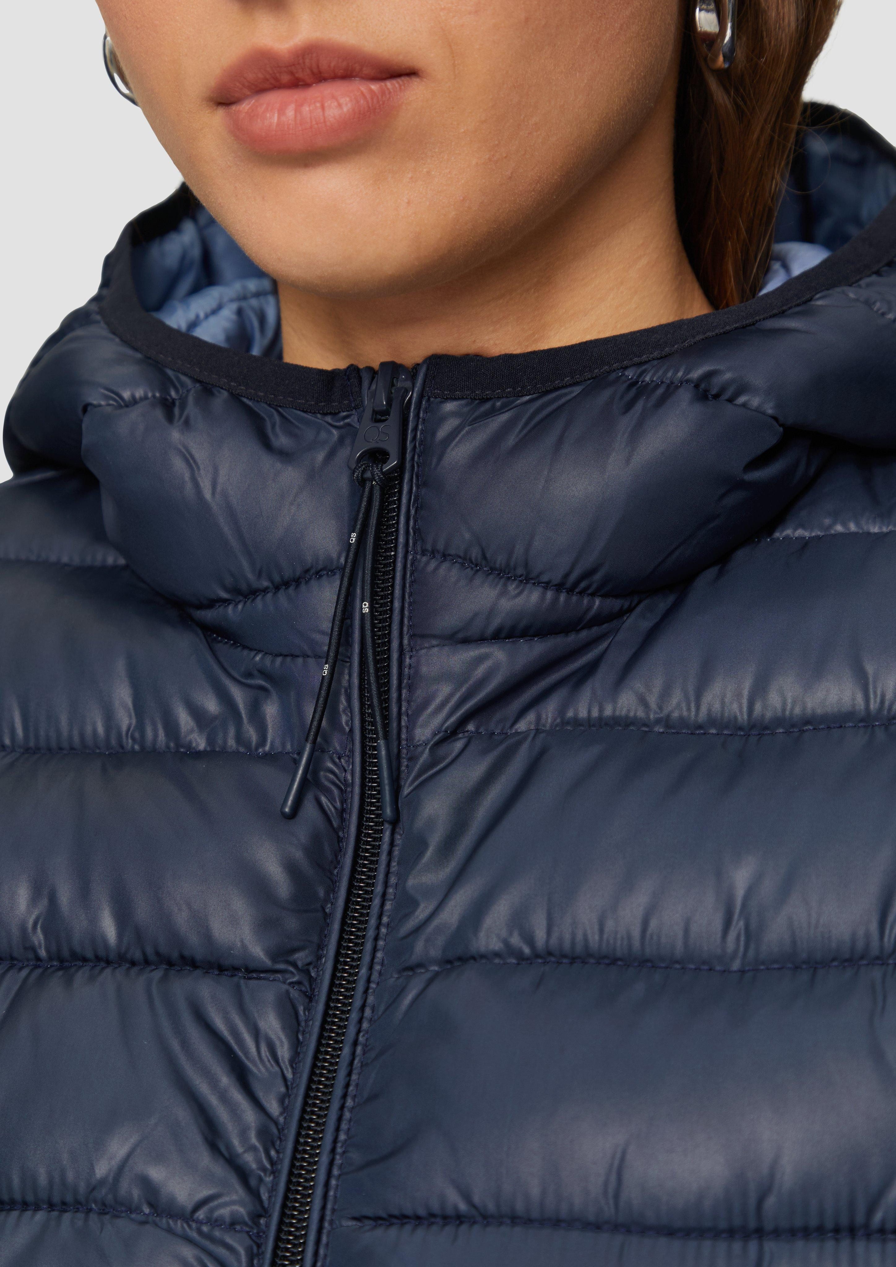 QS Outdoorjacke mit Kapuze günstig online kaufen