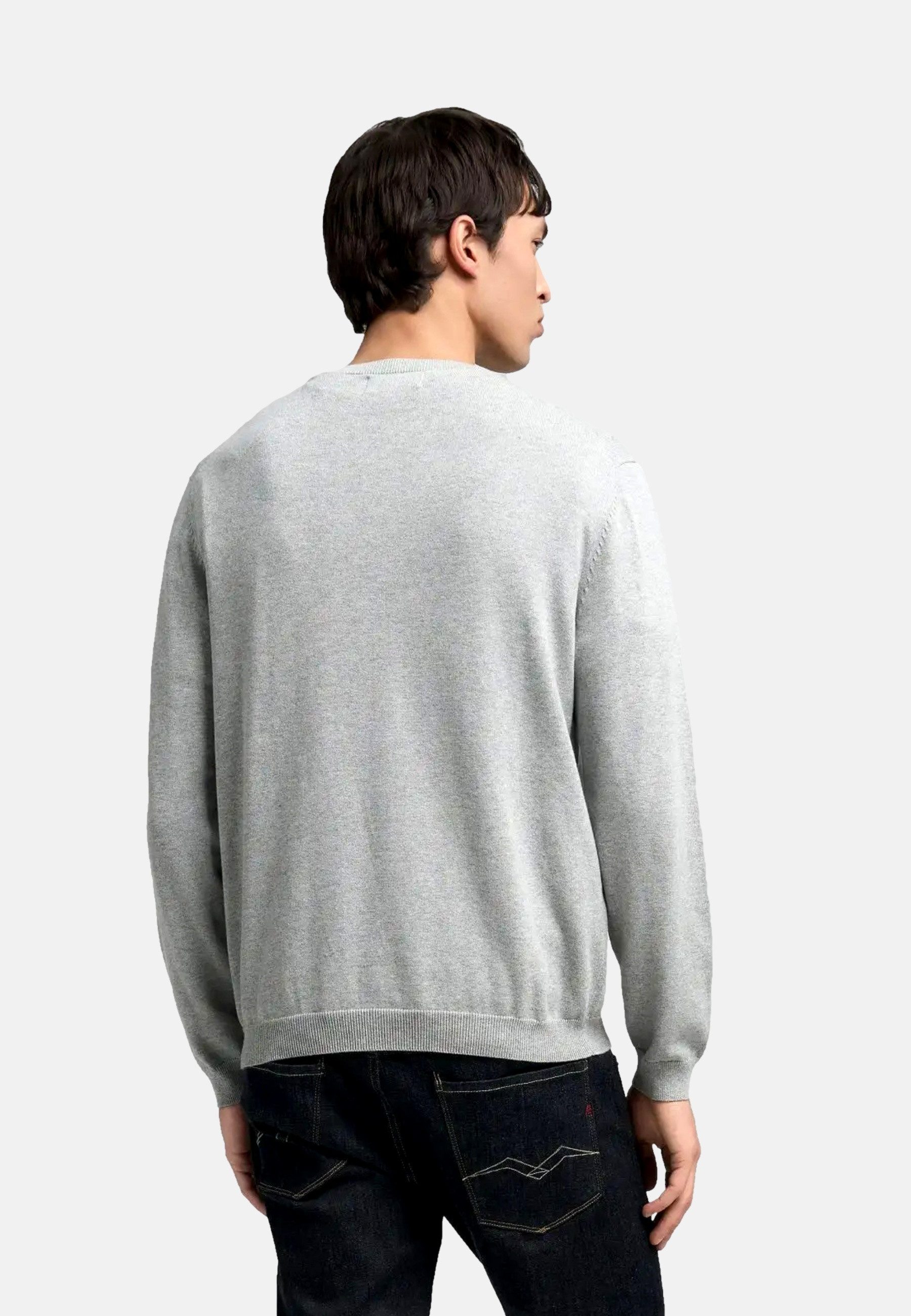 Replay Strickpullover Pullover Strickpullover R-Neck (1-tlg)