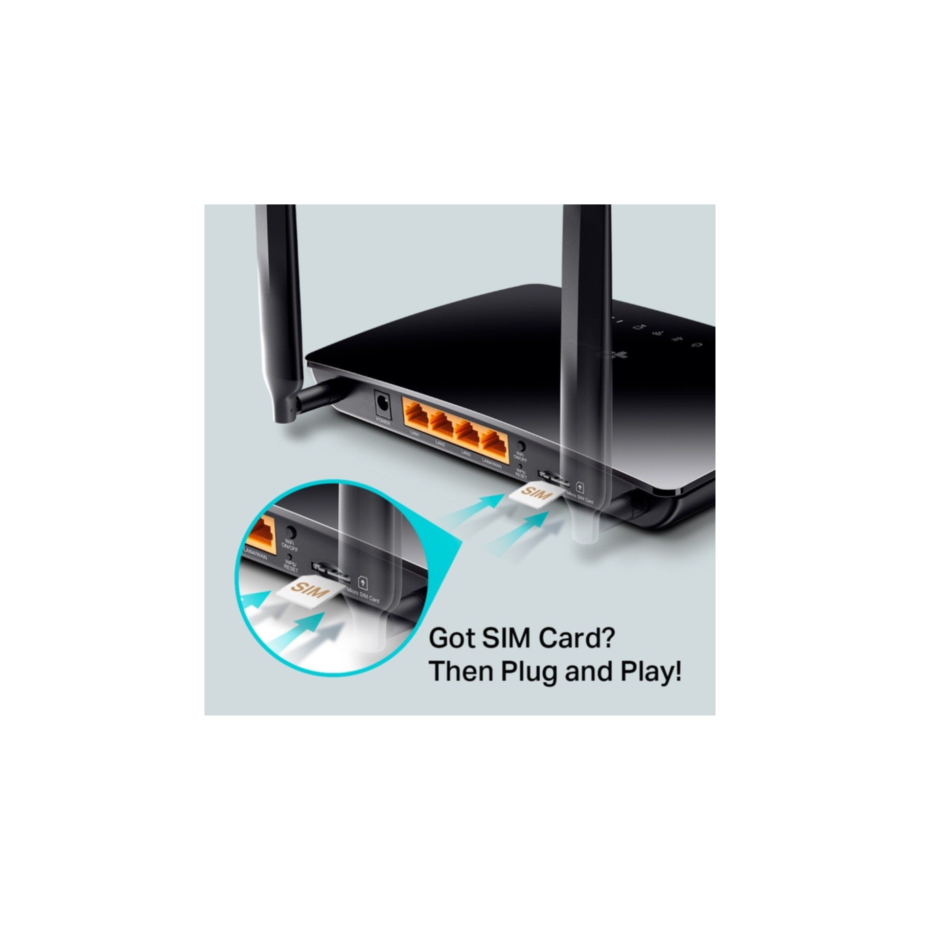 tp-link AC750 Wireless Dual Band 4G LTE Router WLAN-Router