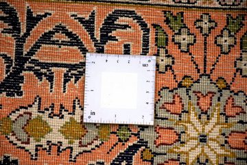 Seidenteppich Gum 12148, Kayoom, rechteckig, Höhe: 10 mm, Einzelstück mit Zertifikat, Wohnzimmer