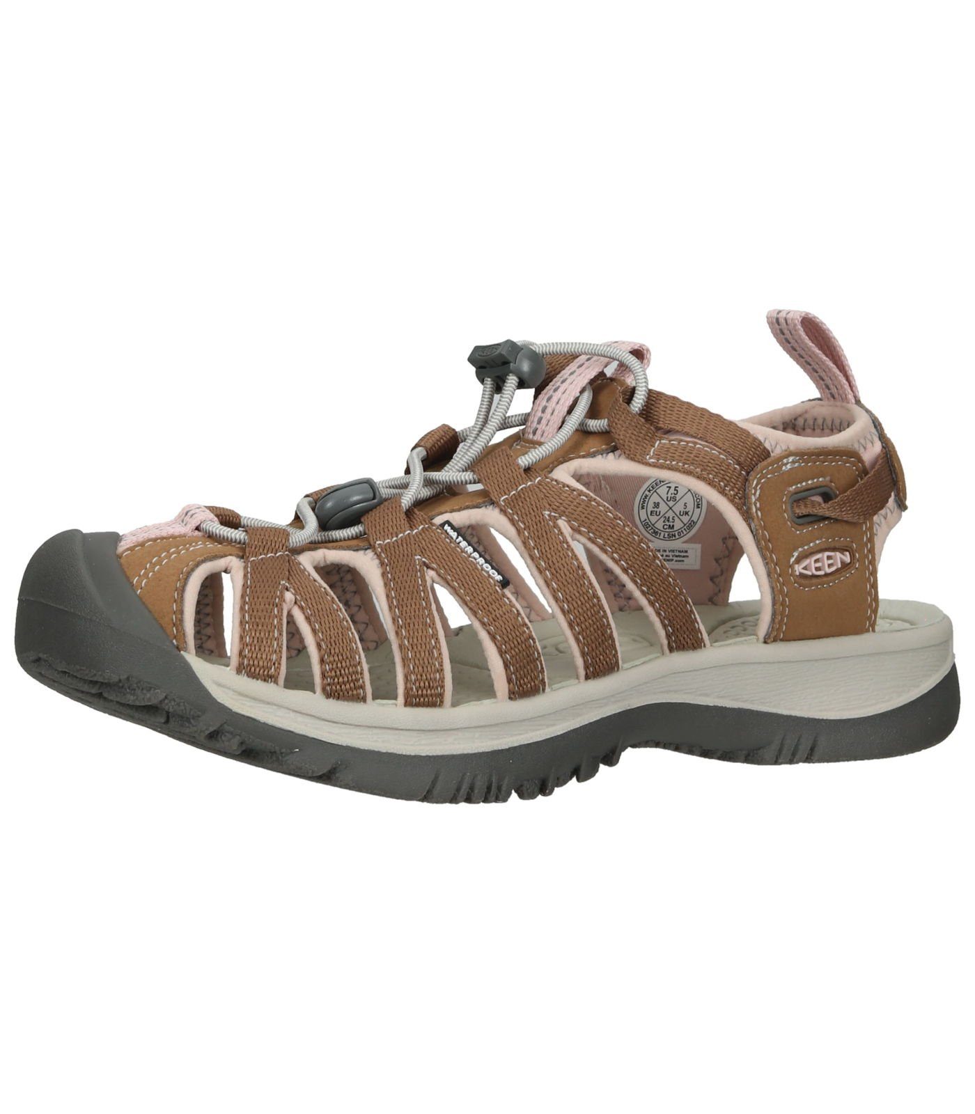 Keen Wanderschuhe Lederimitat/Textil Trekkingsandale