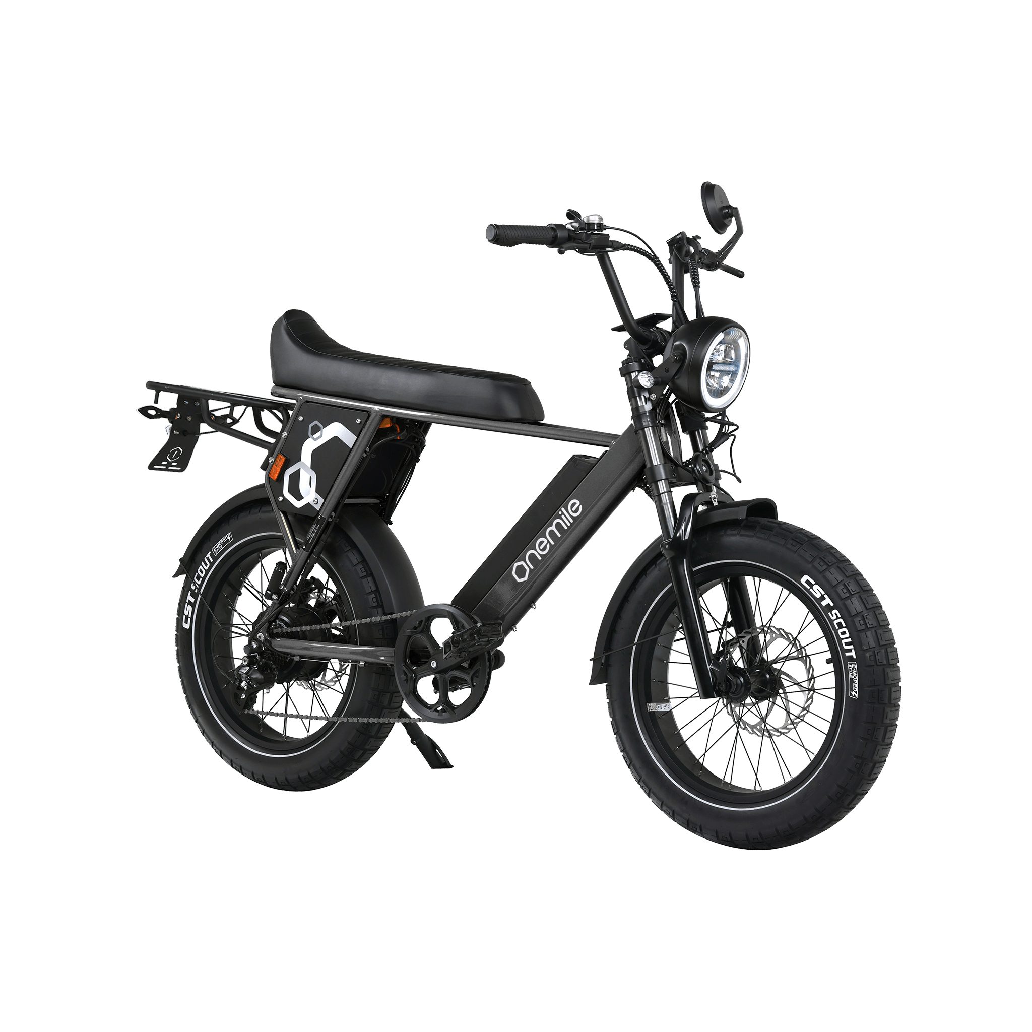 DOTMALL E-Bike Mountainbike Onemile Scrambler Pro S,52V 19.2AH Akku,Shimano 7 Gang