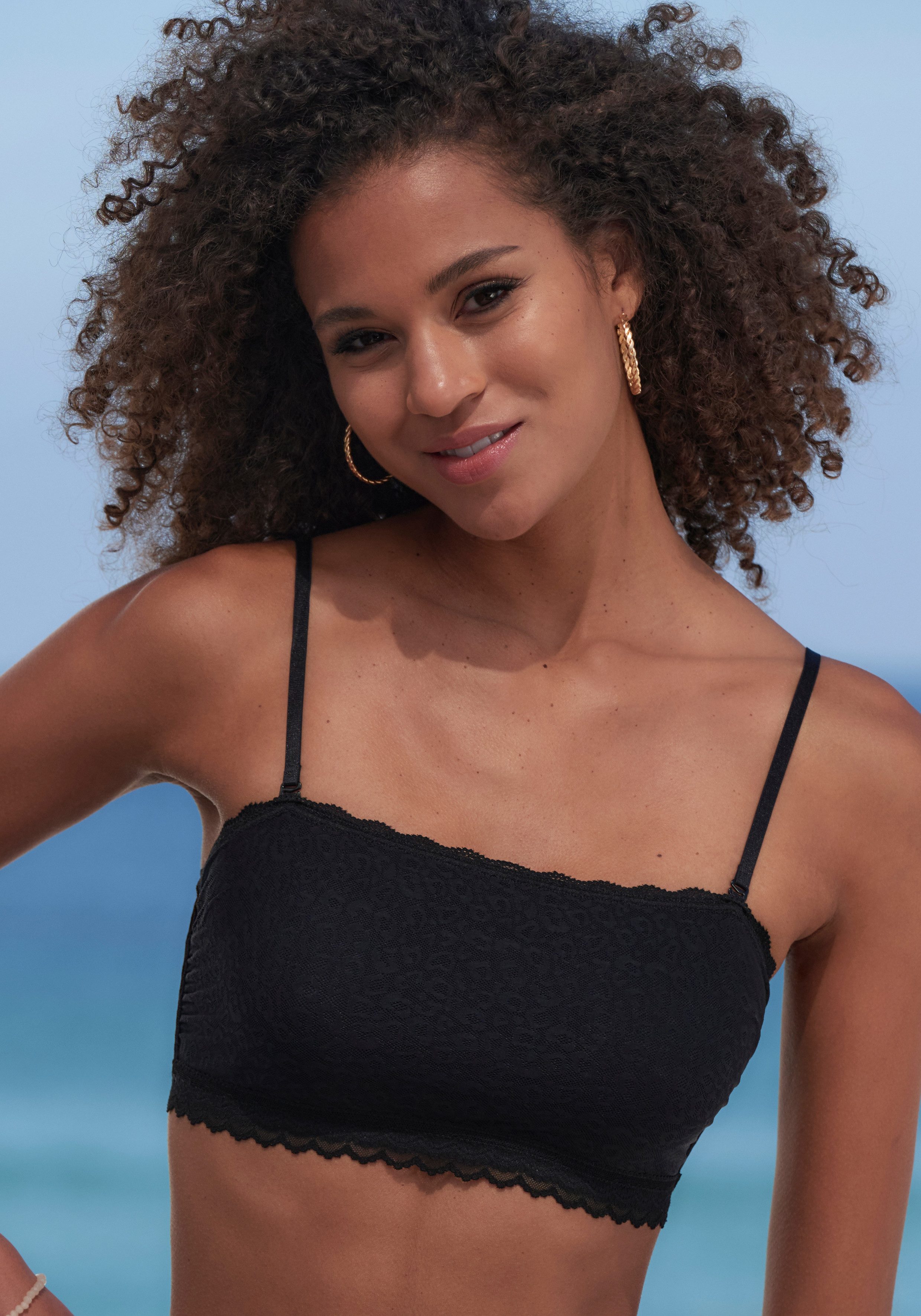 Vivance Bralette-BH ohne Bügel, Bandeau-BH, mit 2 Tragevarianten, BH ohne Träger. € 19,99