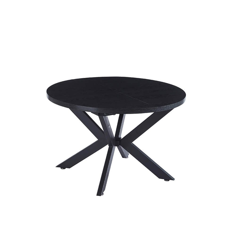 HOME DELUXE Esstisch Rund Ausziehbar AVENTURA inkl. Sternfuß - 120 x 120 cm günstig online kaufen