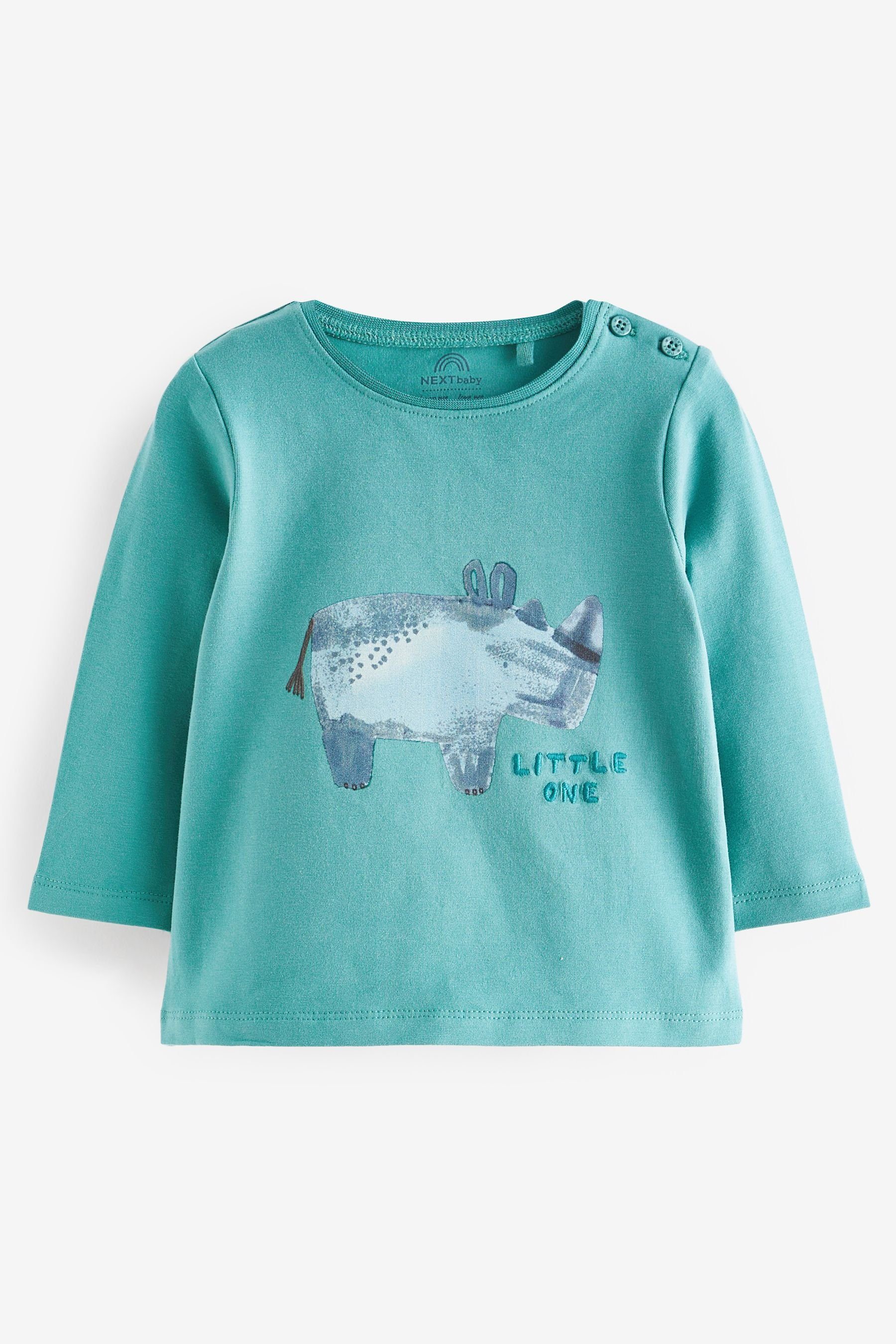 T-Shirt Sweatanzug Kapuzenjacke, Next und Baby-Set: Jogginghose (3-tlg)