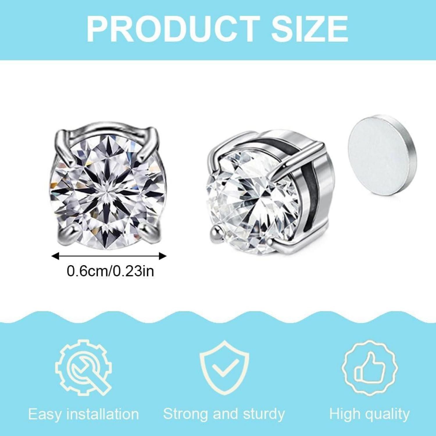 LuxusKollektion Schmuckset 3 Paare 6mm Magnet günstig online kaufen