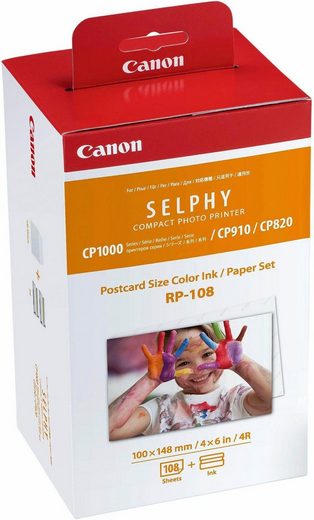 Canon »RP-108 Ink/Paper Set Postkartenformat« Tintenpatrone (Set)