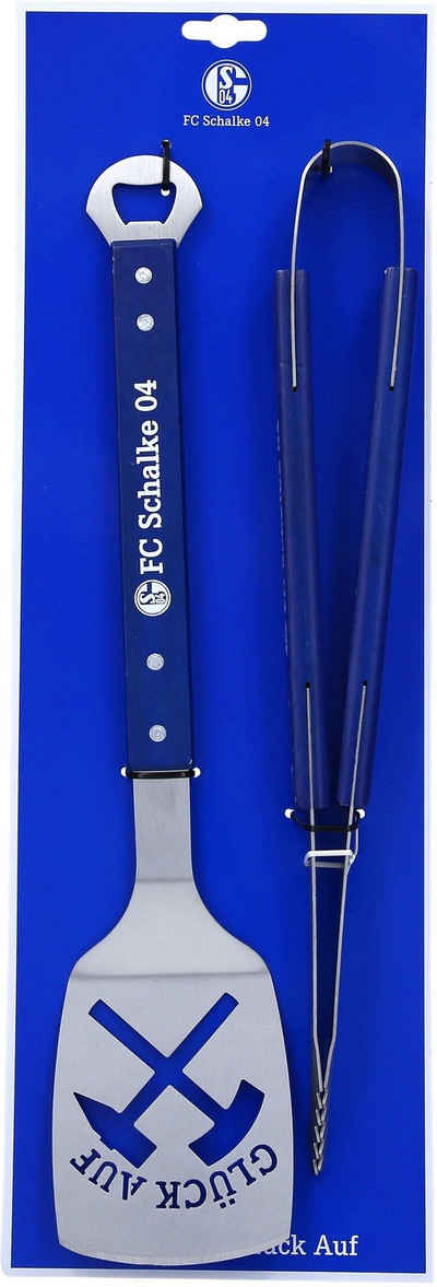 FC Schalke 04 Grillbesteck-Set FC Schalke 04 Grillbesteck, (2 tlg)