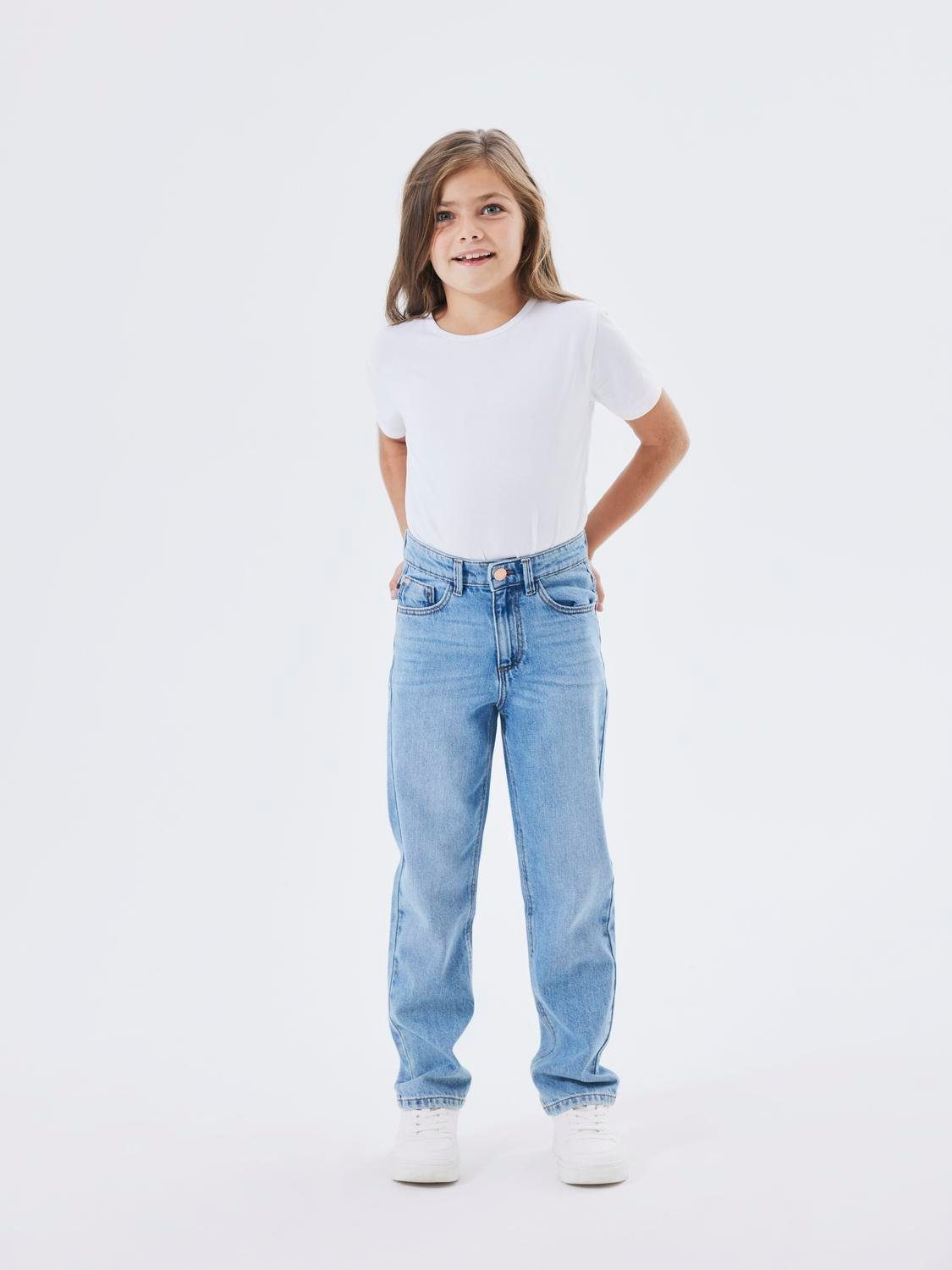 Name It Straight-Jeans NKFROSE HW STRAIGHT JEANS 9222-BE NOOS