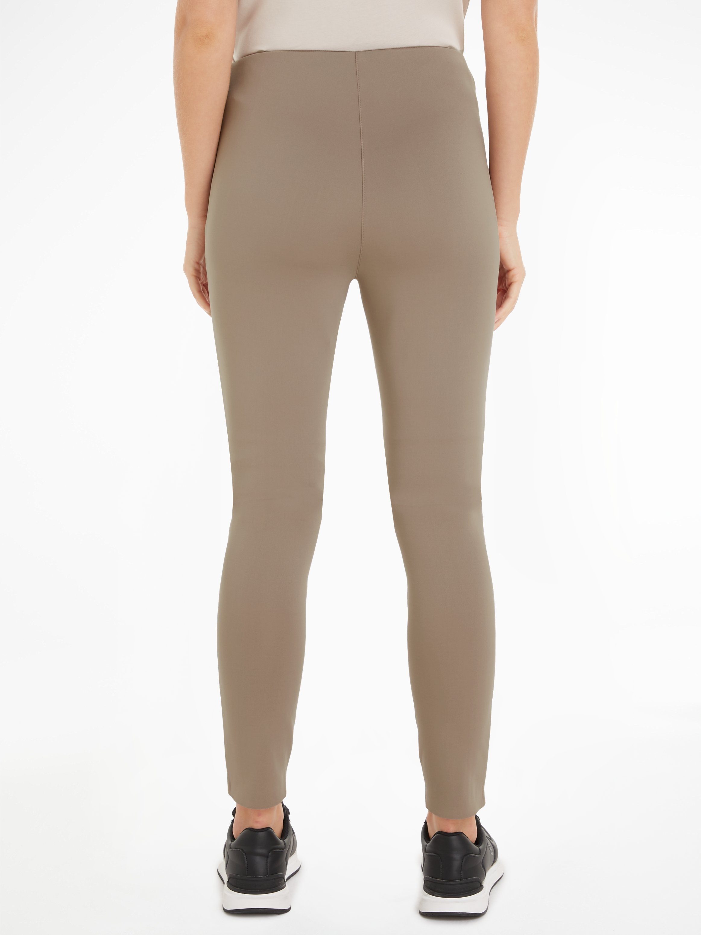 Calvin Klein Leggings TECHNICAL KNIT LEGGING mit Reißverschluss am Beinabsc günstig online kaufen